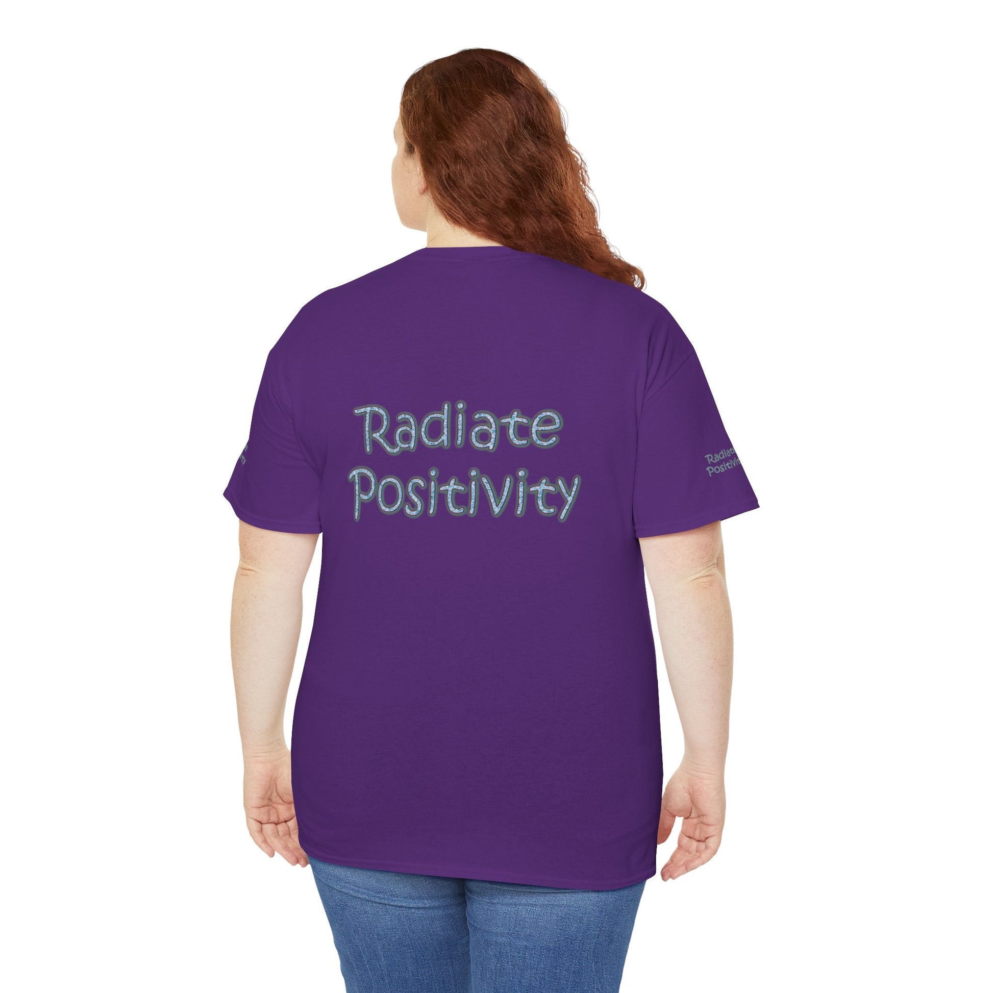 Unisex Heavy Cotton T-shirt - You Are Enough - Radiate Positivity