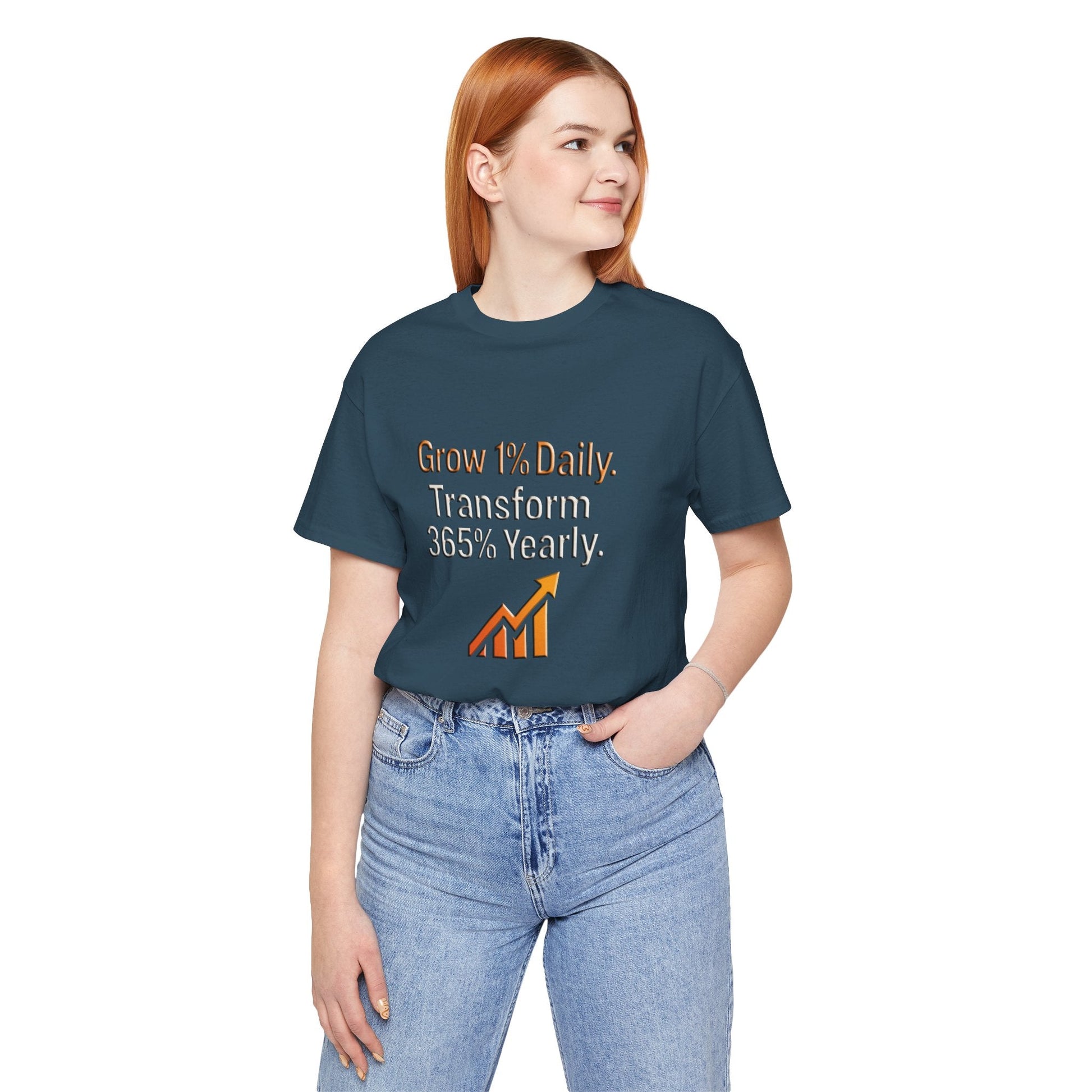 Motivational Growth T-shirt – Wear Your Daily Dose of Inspiration