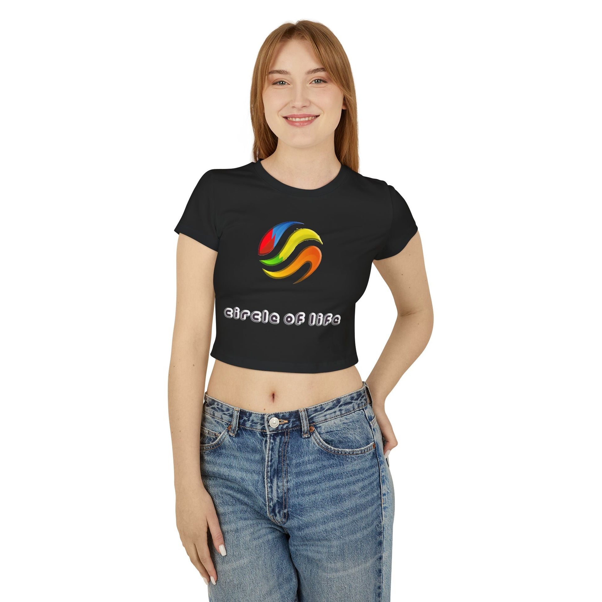 Womens Baby T-shirt | Slim Fit Organic Cotton Tee for Everyday Style