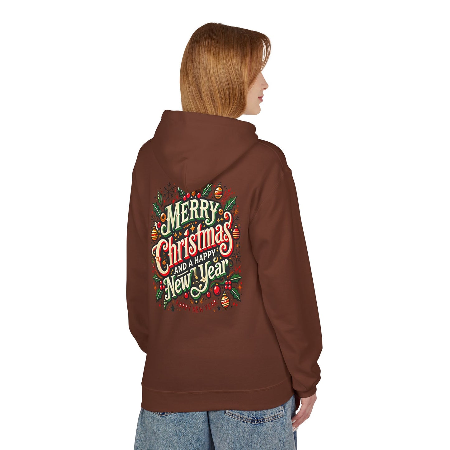 Unisex Midweight Softstyle Fleece Hoodie" Christmas "