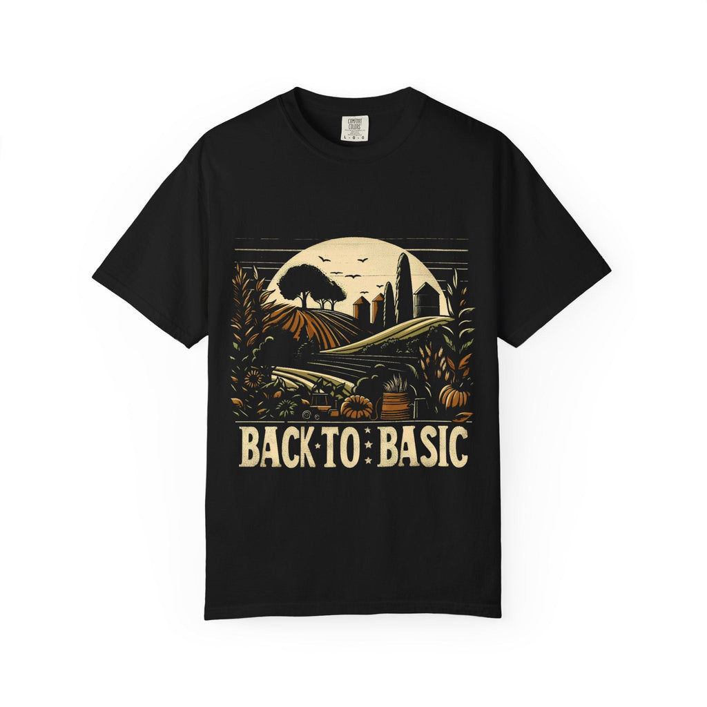 Unisex Garment-Dyed T-shirt - Back To Basic Ethically Made for Comfort