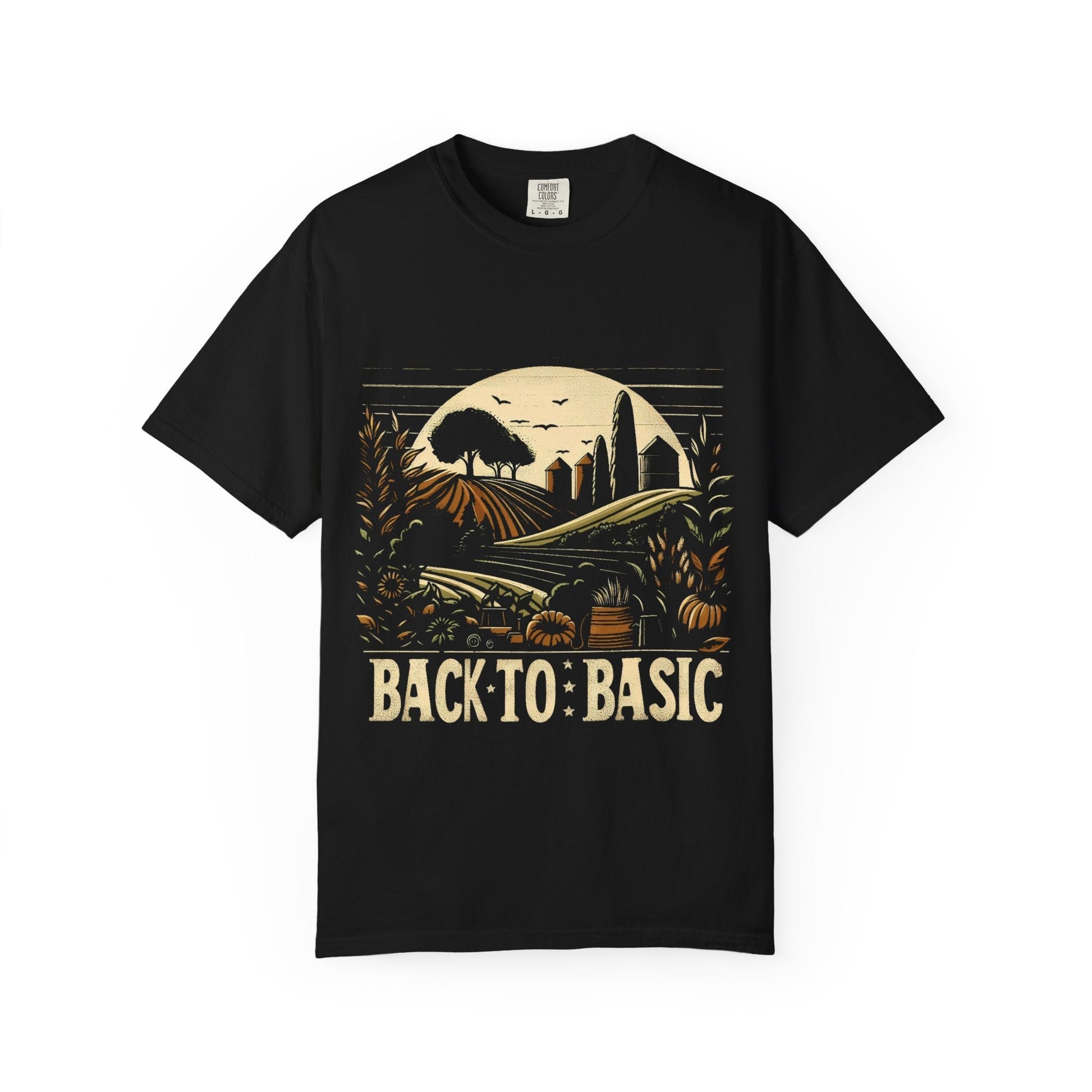 Unisex Garment-Dyed T-shirt - Back To Basic Ethically Made for Comfort