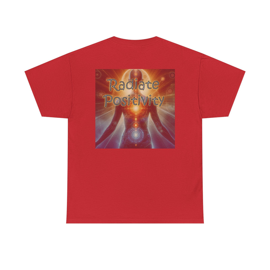Unisex Heavy Cotton T-shirt - Radiate Positivity Its Free
