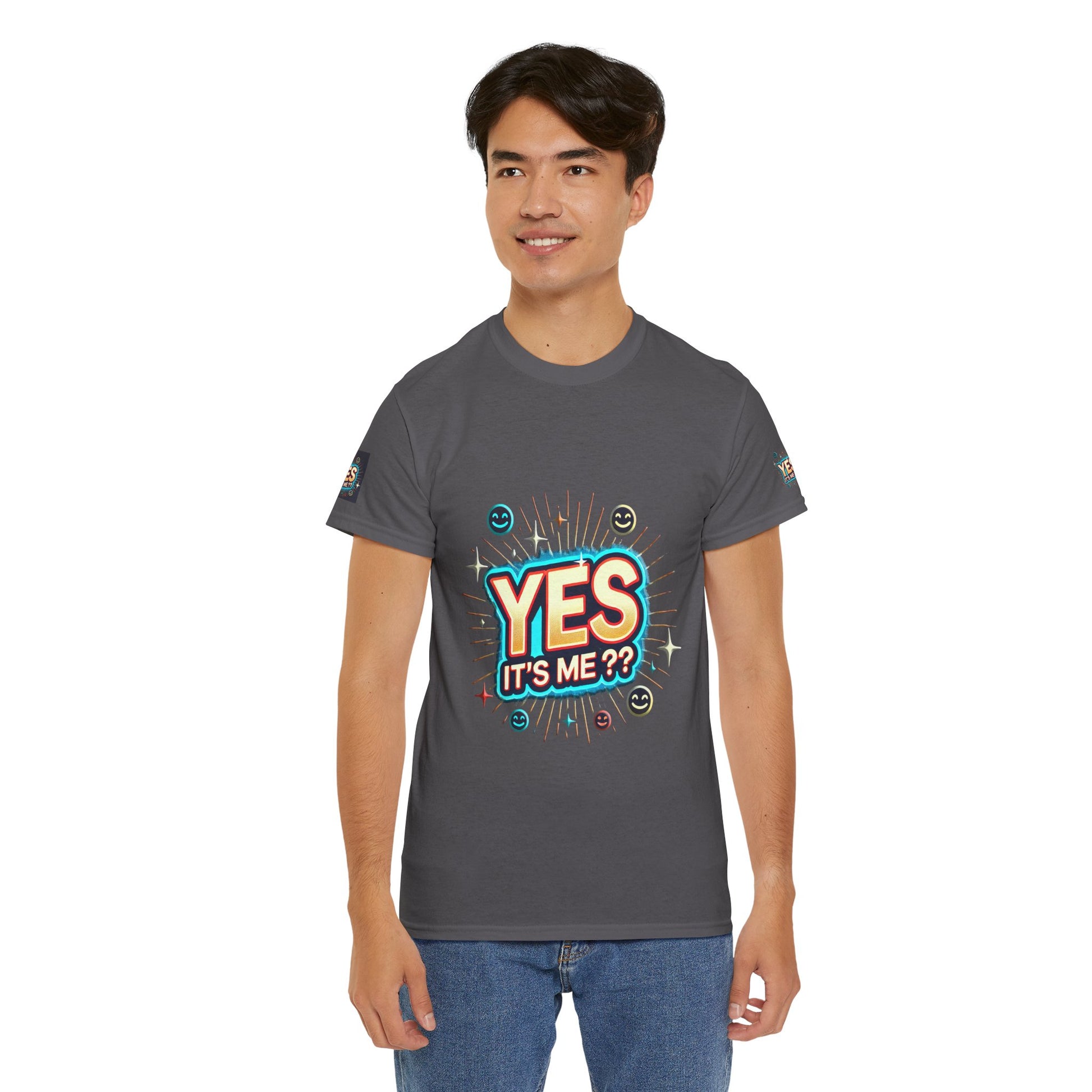 Unisex Heavy Cotton T-shirt Yes It's Me T-Shirt for Comfort