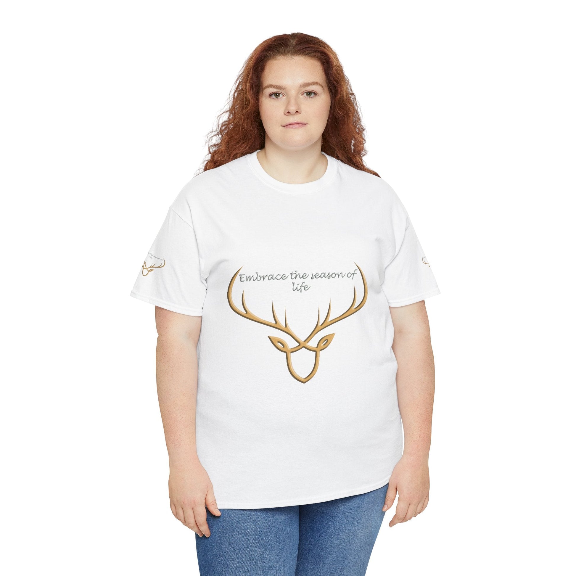 Unisex Heavy Cotton T-shirt - Embrace the Season of Life for Everyday