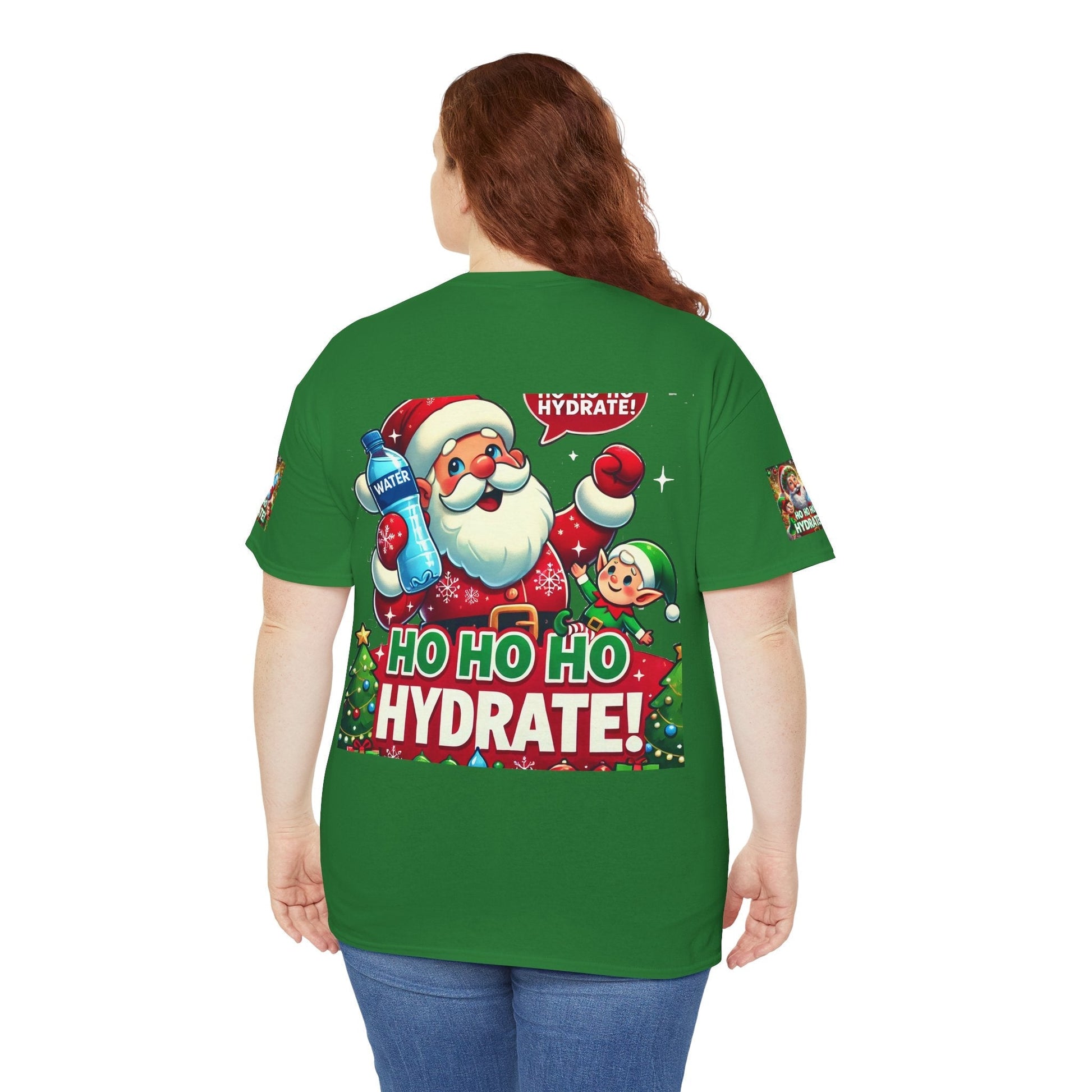 Unisex Heavy Cotton T-shirt - Christmas Tee- Have A Happy Season