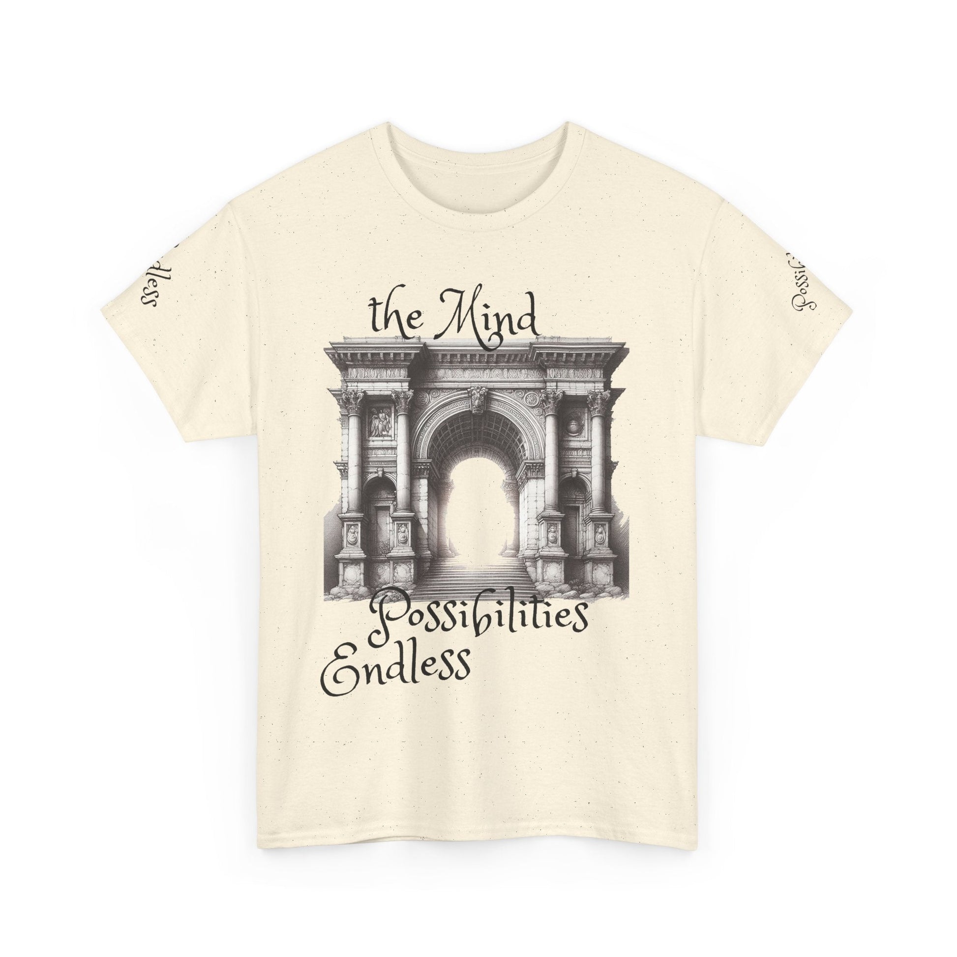 Unisex Heavy Cotton T-shirt - The Mind - Endless Possibilities Endless