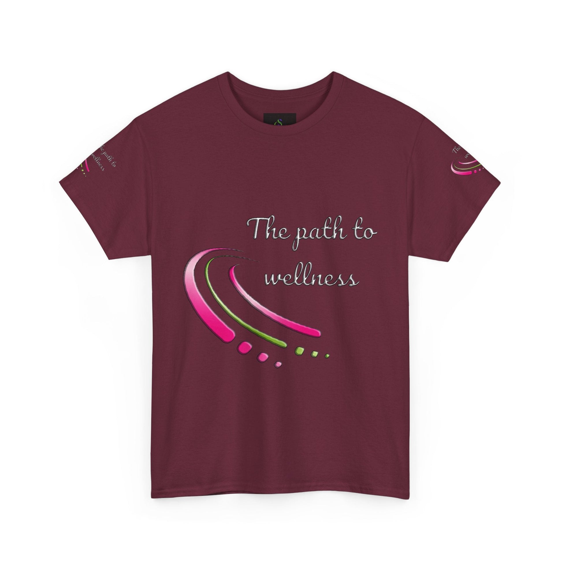 Unisex Welllness Heavy Cotton T-shirt - The Path To Wellness  Everyday