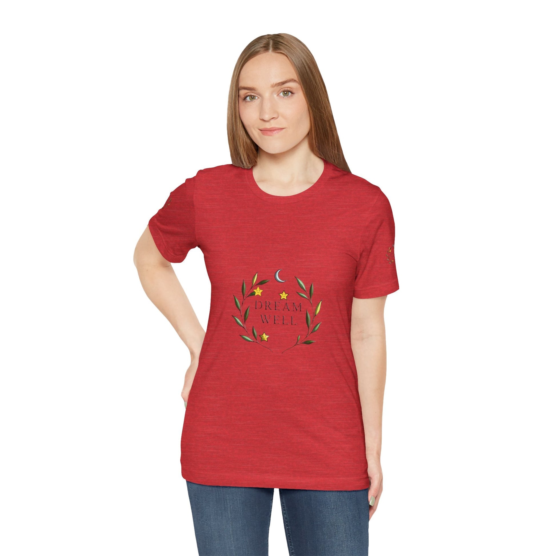 Dream Well Unisex Jersey T-shirt | Relaxed Fit, Care, or Relaxation
