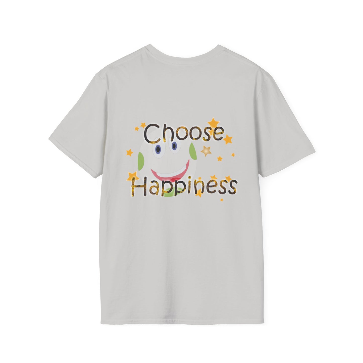 Unisex Softstyle T-Shirt" Choose Happiness"