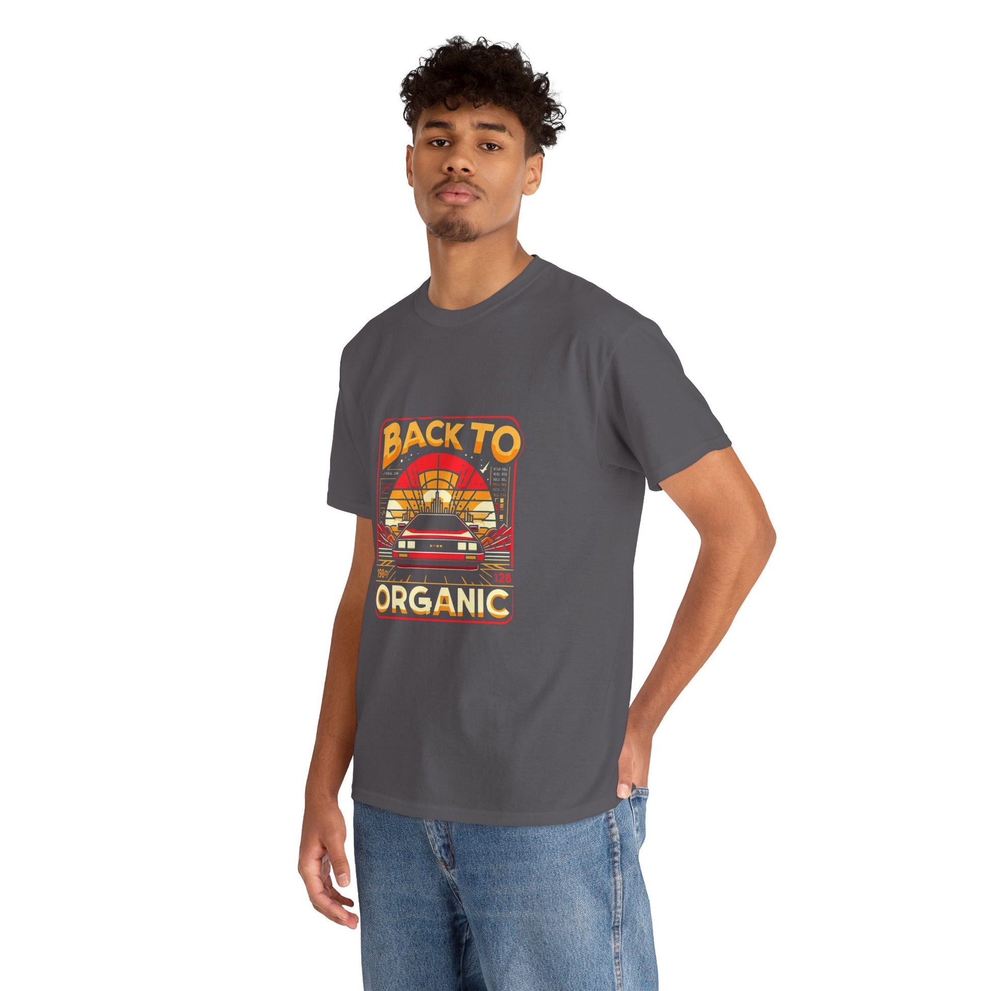 Unisex Heavy Cotton T-shirt - Classic Comfort, Style Back to Organic