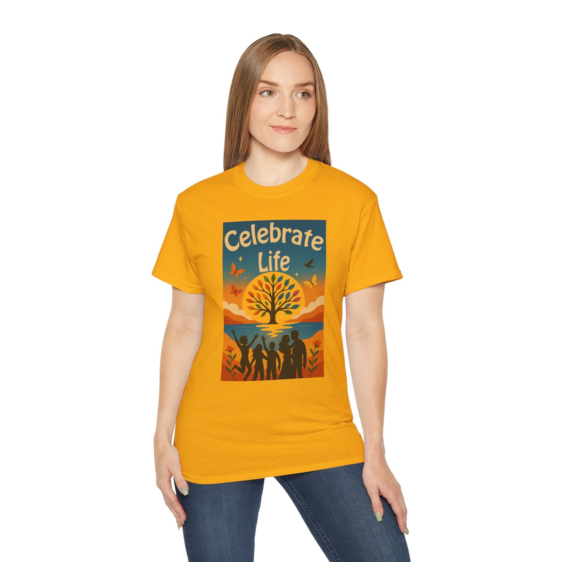 Celebrate Life Unisex Ultra Cotton T-shirt | Nature Lover Shirt