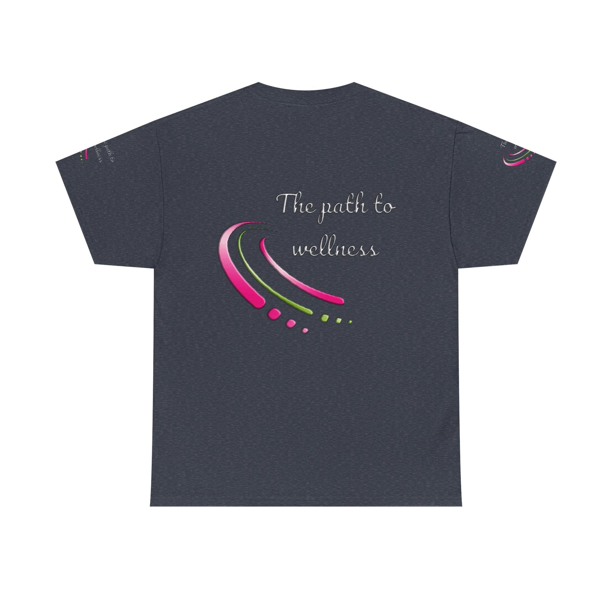 Unisex Welllness Heavy Cotton T-shirt - The Path To Wellness  Everyday