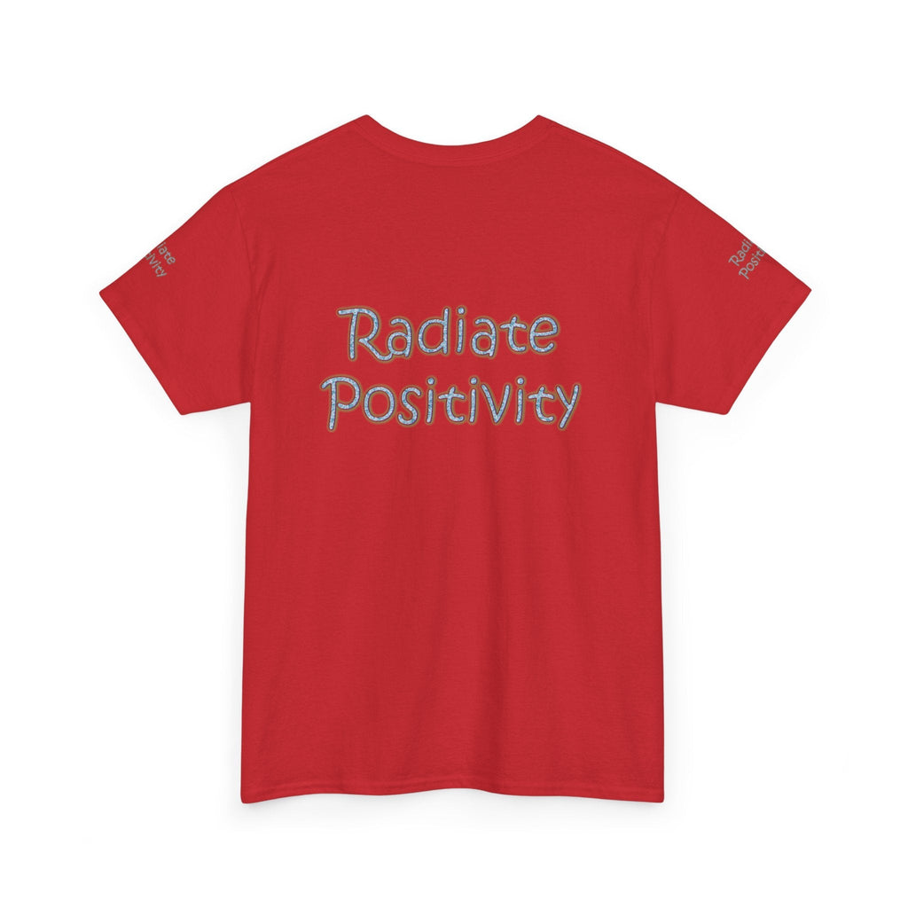 Unisex Heavy Cotton t-shirt-Your are Enough, Radiate Positivity