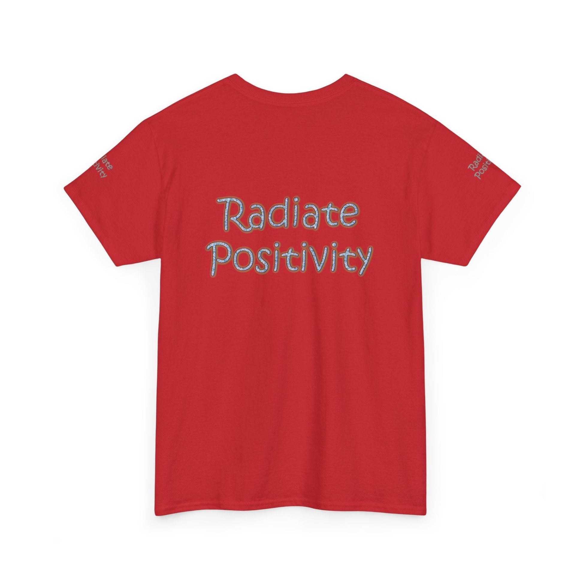 Unisex Heavy Cotton t-shirt-Your are Enough, Radiate Positivity