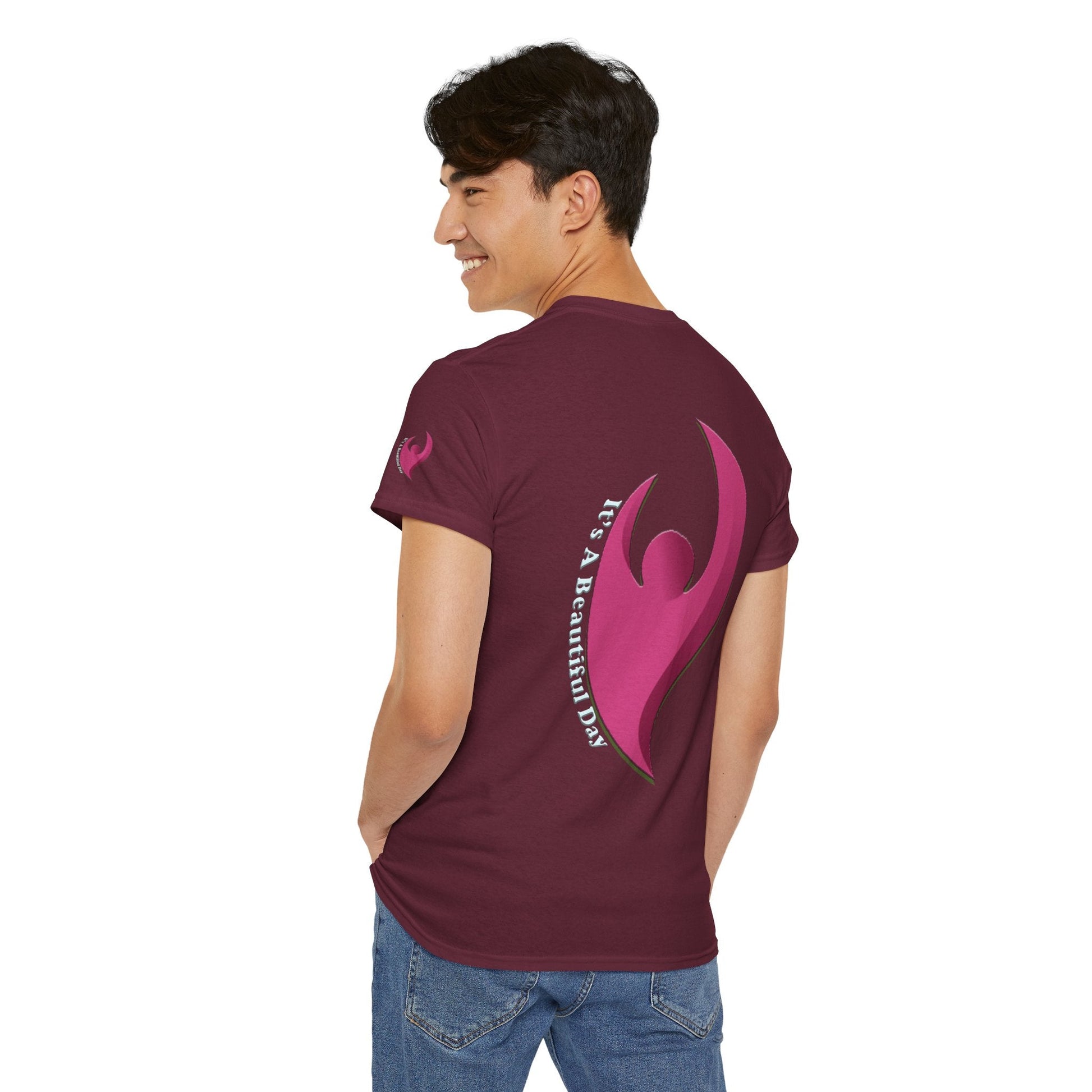 Unisex Beautiful Day Heavy Cotton T-shirt -Classic Comfort & Style