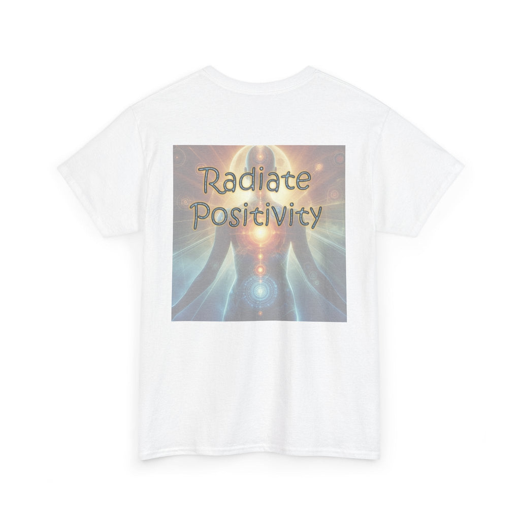 Unisex Heavy Cotton T-shirt - Radiate Positivity Its Free
