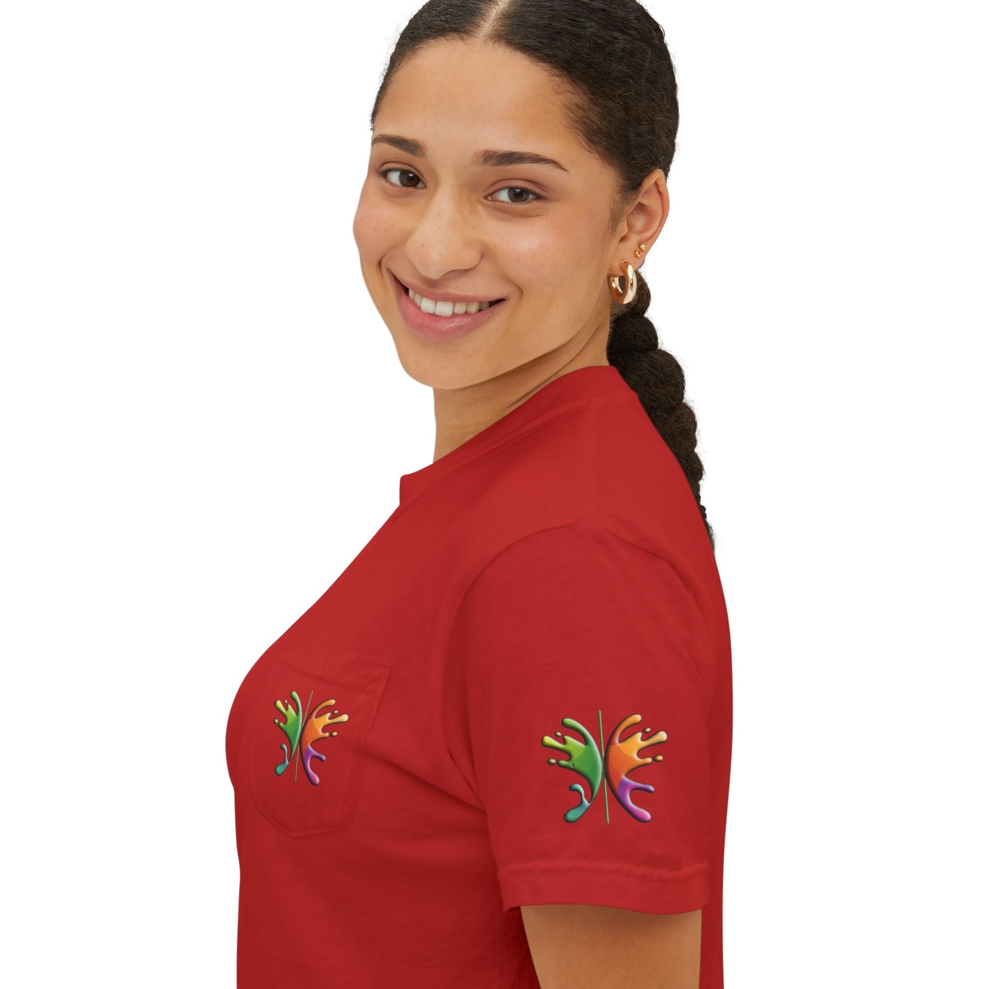 Unisex Garment-Dyed - Pocket T-Shirt Rebound Made for Everyday Comfort