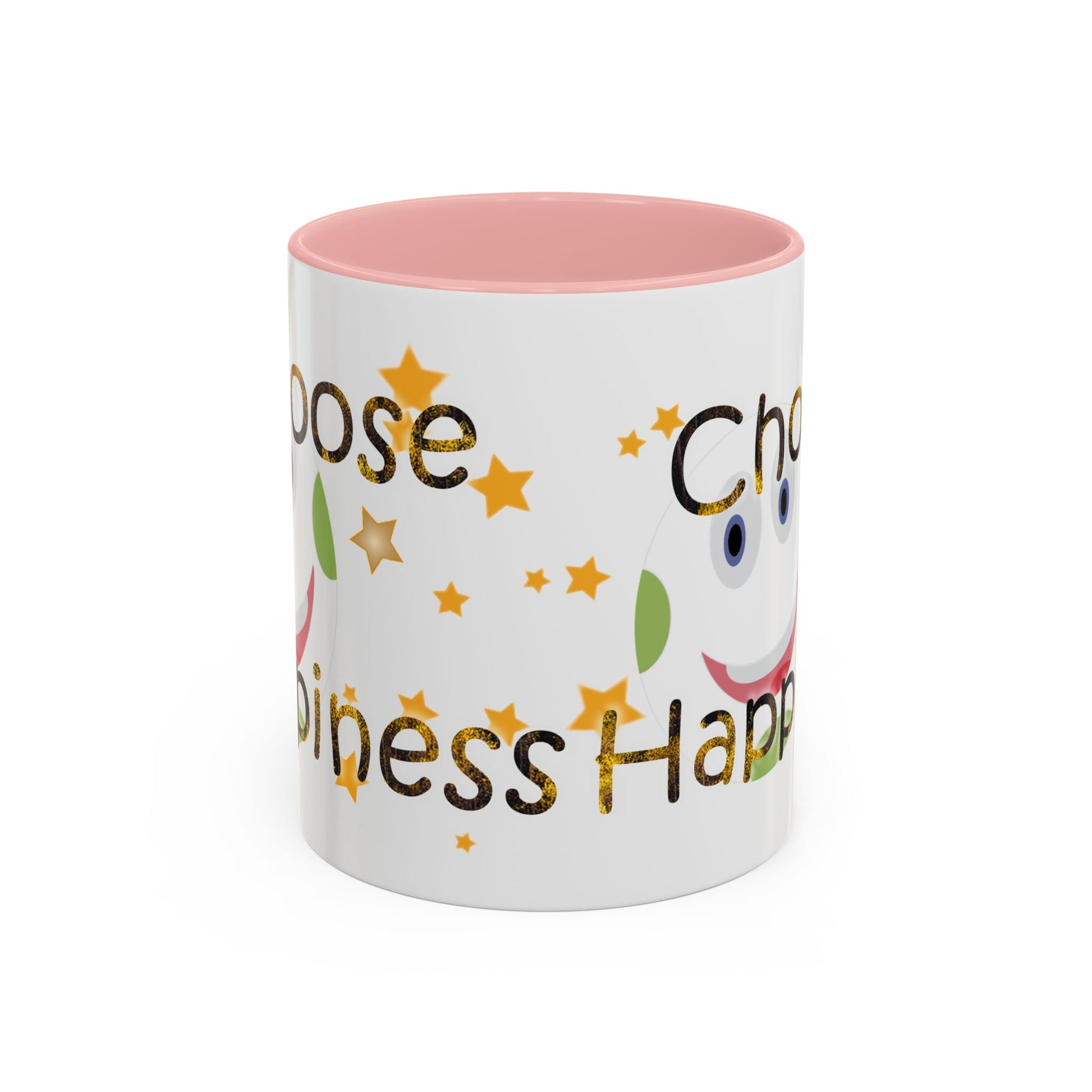 Accent Coffee Mug - Stylish Ceramic Mug 11 & 15oz Bold Color Contrast