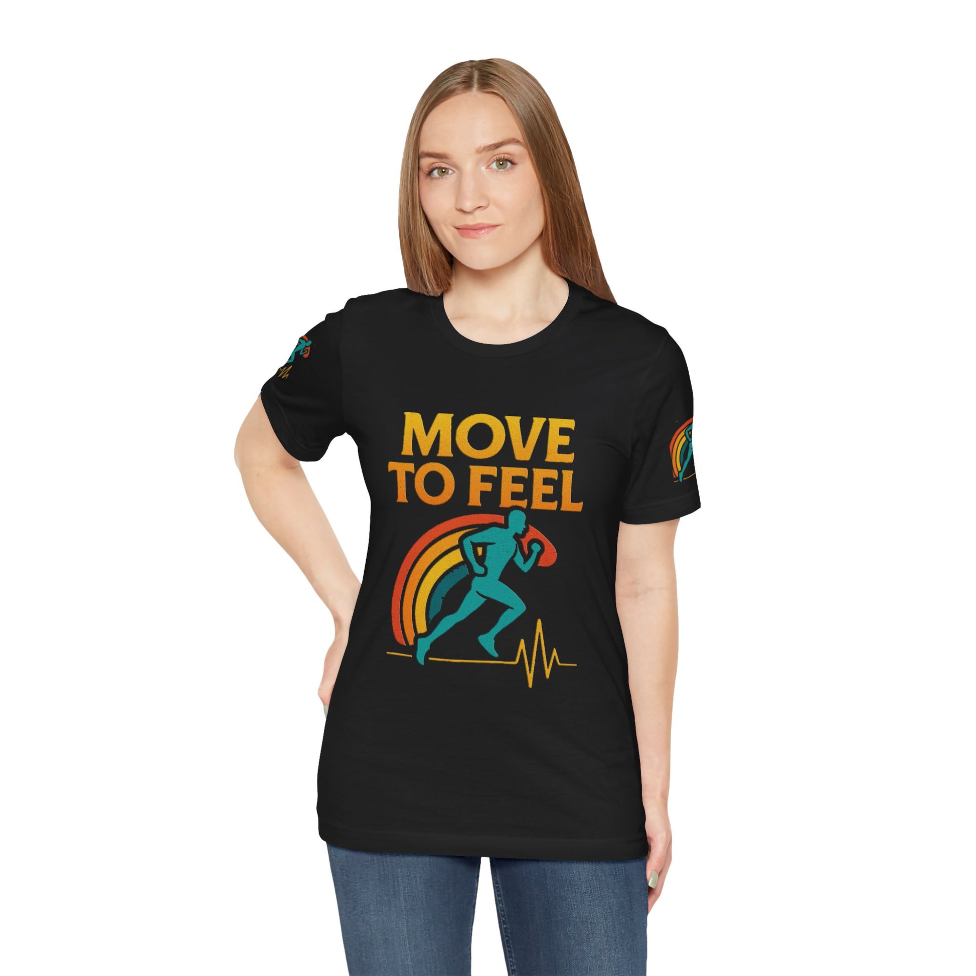 Unisex Fitness Motivational t-shirt | Inspire Move To Feel Active Style