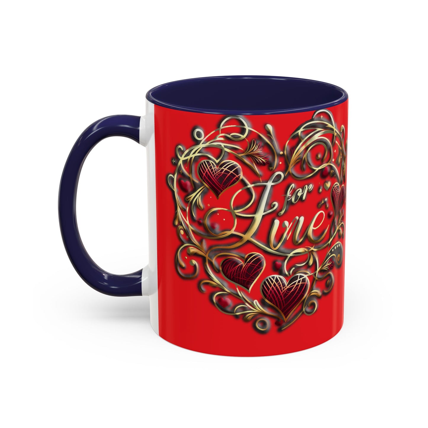 Copy of Accent Coffee Mug (11, 15oz) Valentine Mug Mixed