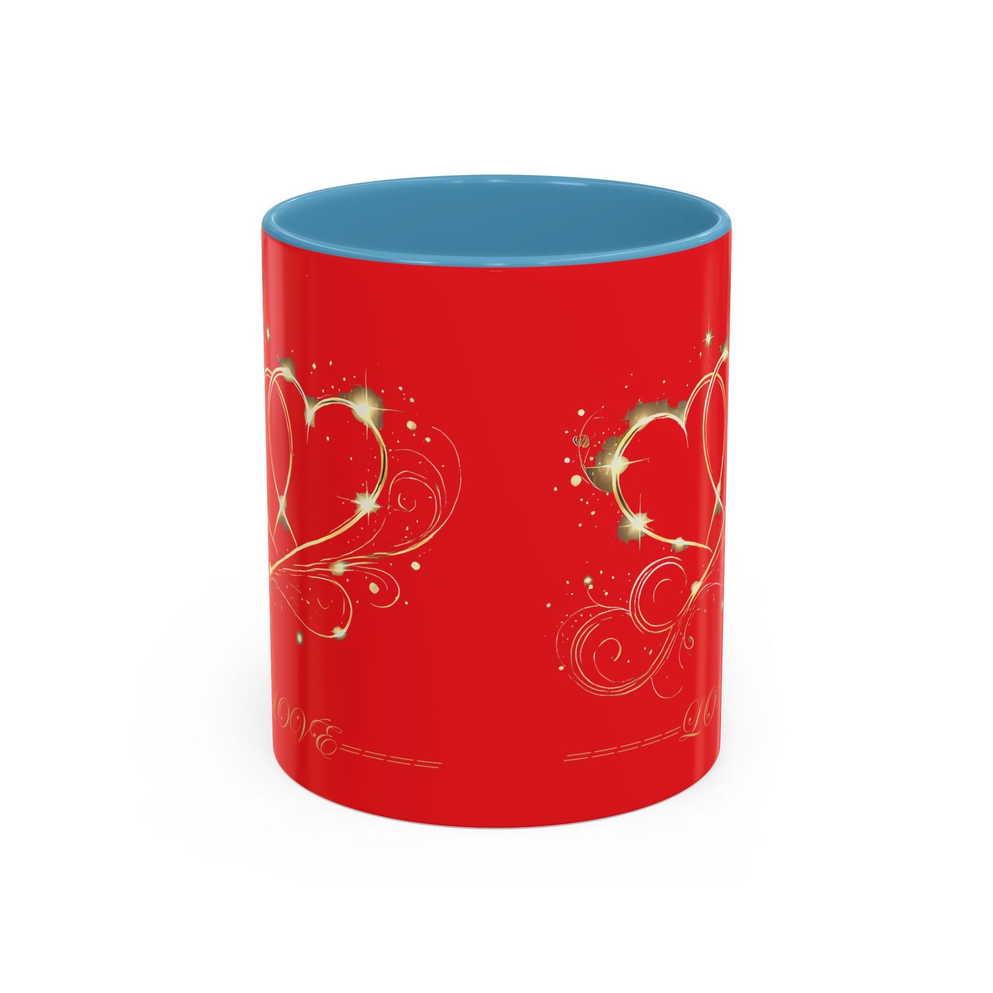 Accent Coffee Mug - (11, 15oz) Valentine Mug Special Bold Color