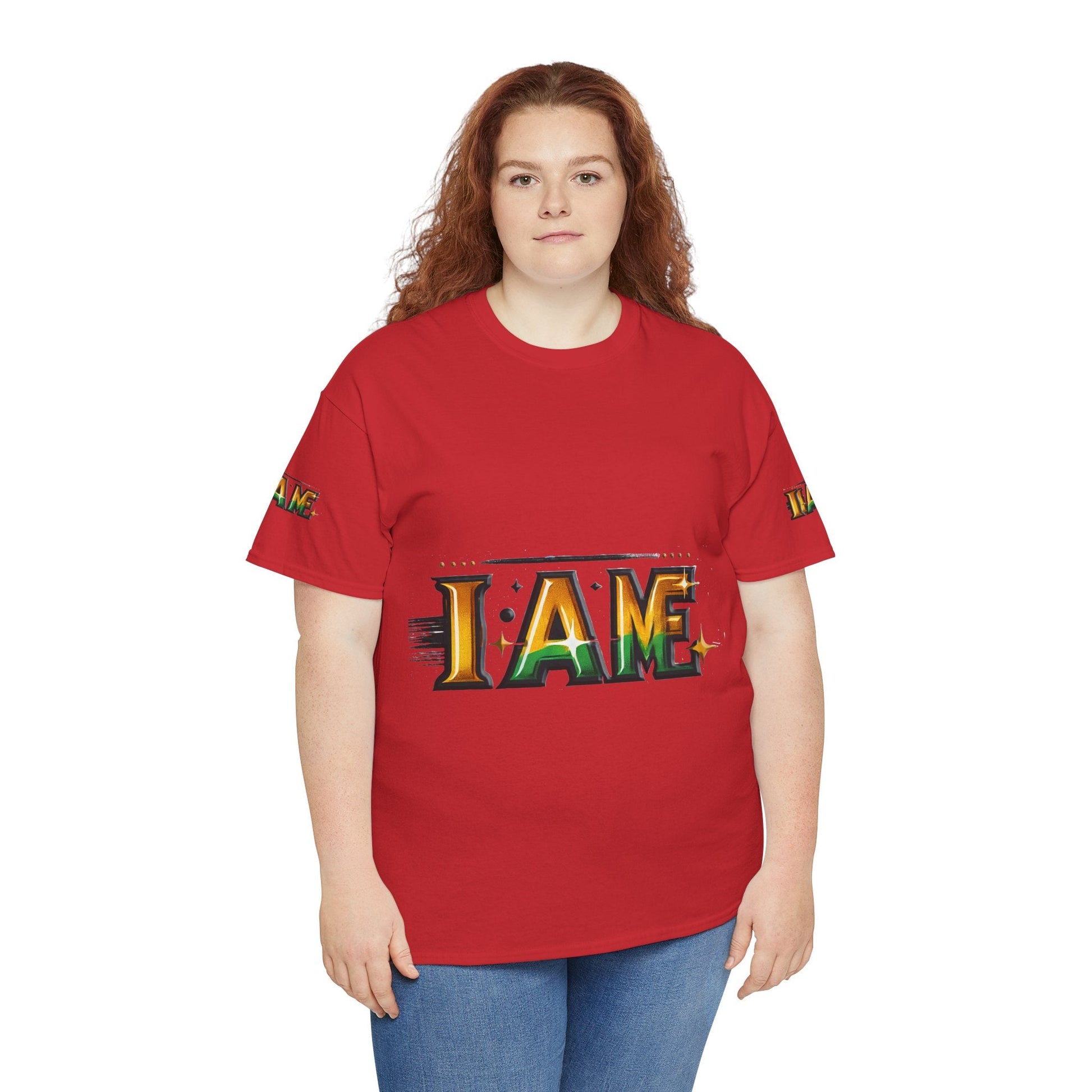 Unisex Heavy Cotton T-shirt - I Am Me - Classic Comfort, Everyday Style