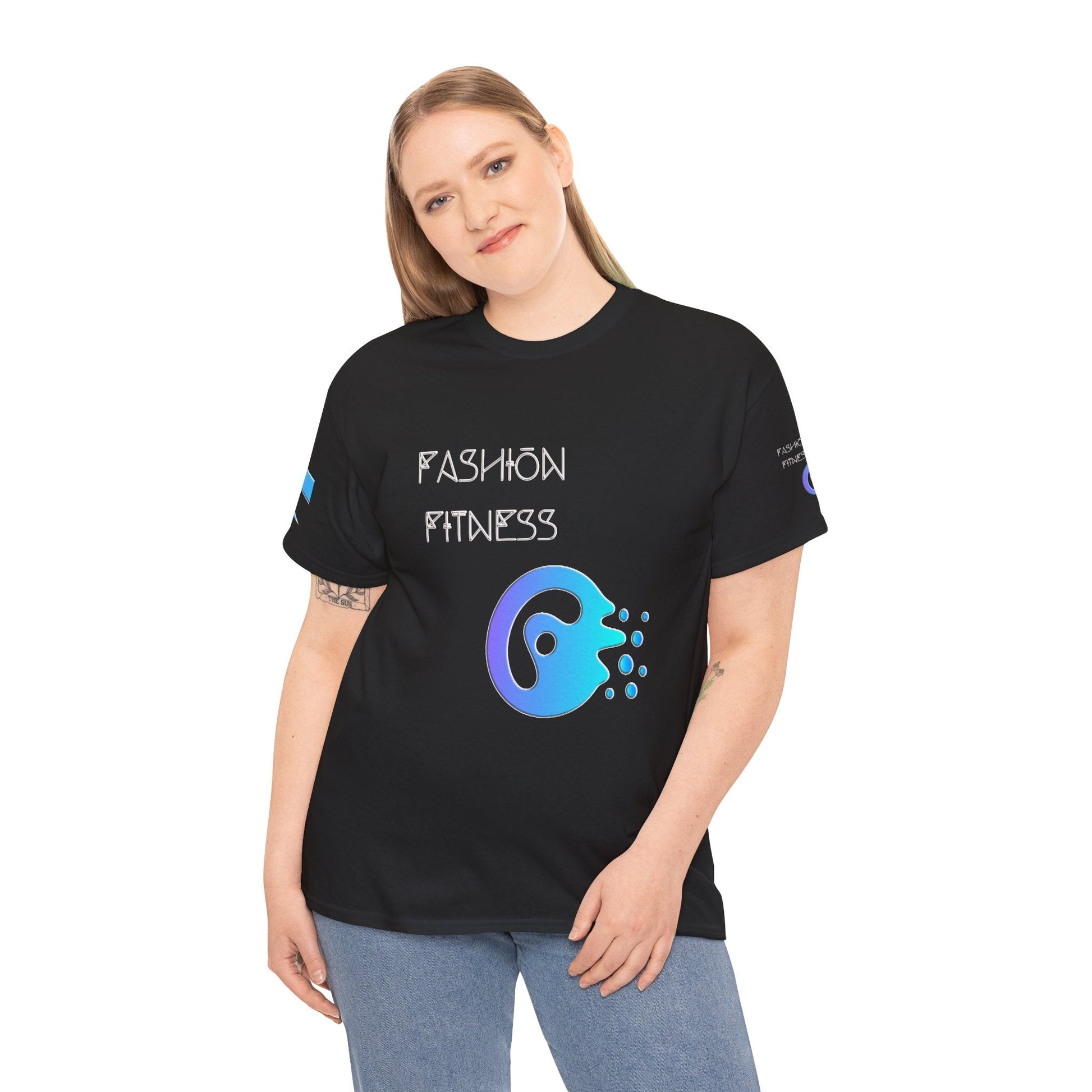 Unisex Heavy Cotton T-shirt  - Fashion Fitness Built for Everyday