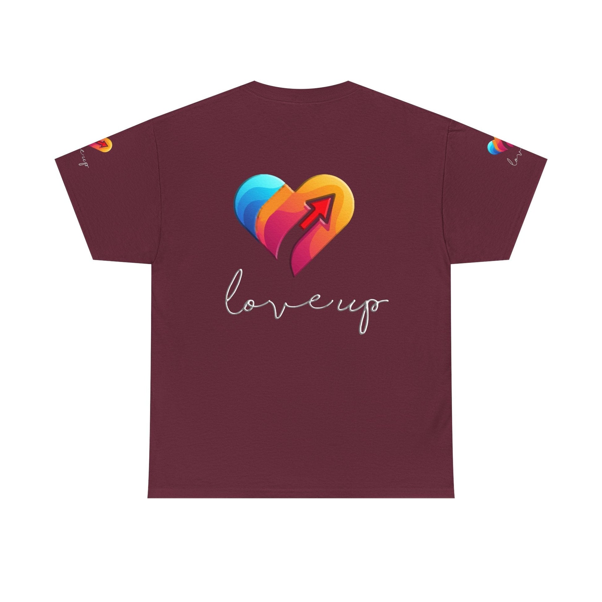 Unisex Heavy Cotton T-shirt - Love's Up Premium Comfort & Timeless Style