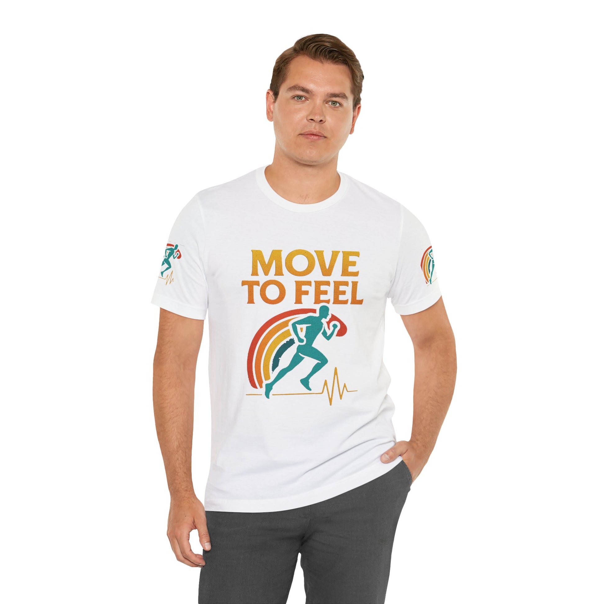 Unisex Fitness Motivational t-shirt | Inspire Move To Feel Active Style