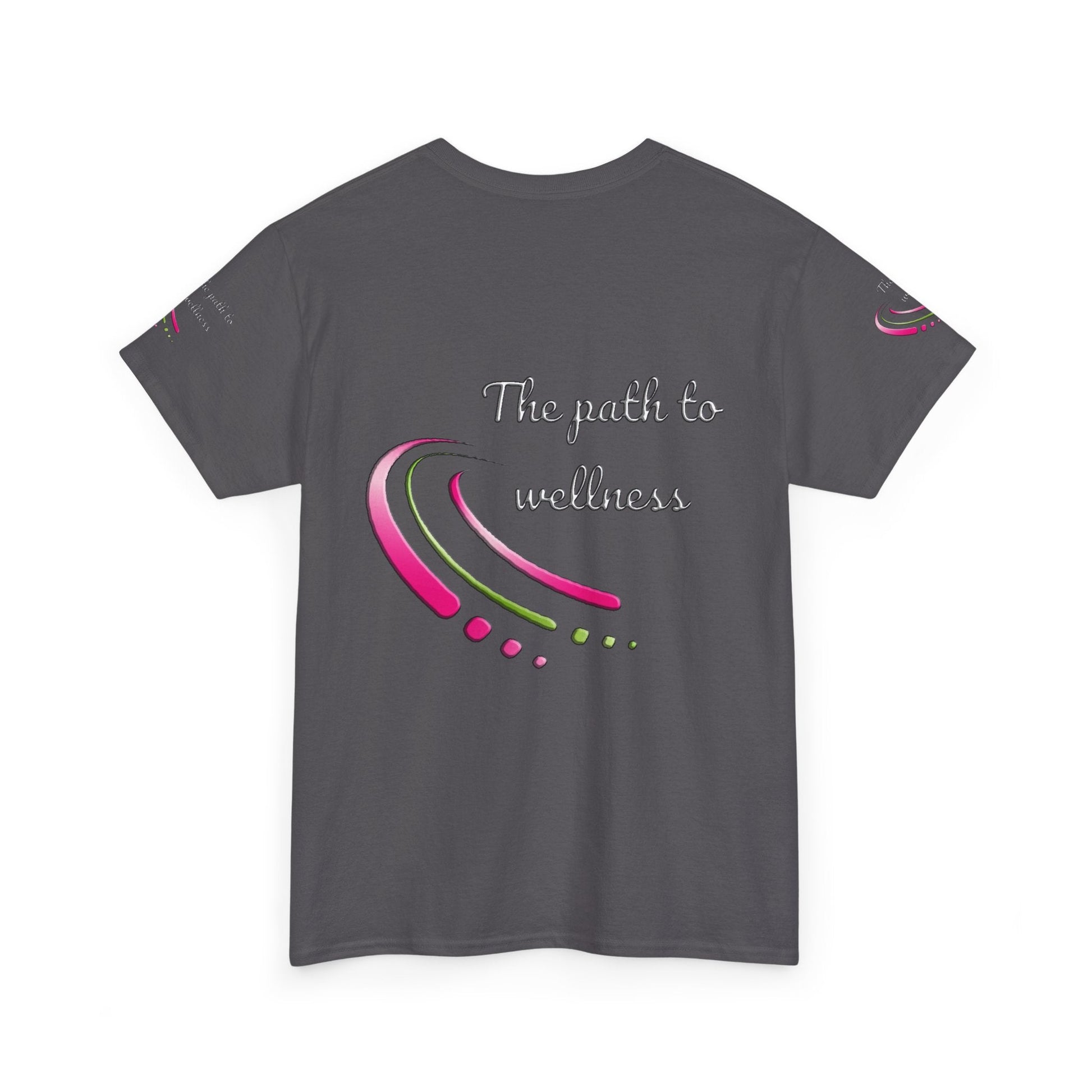 Unisex Welllness Heavy Cotton T-shirt - The Path To Wellness  Everyday