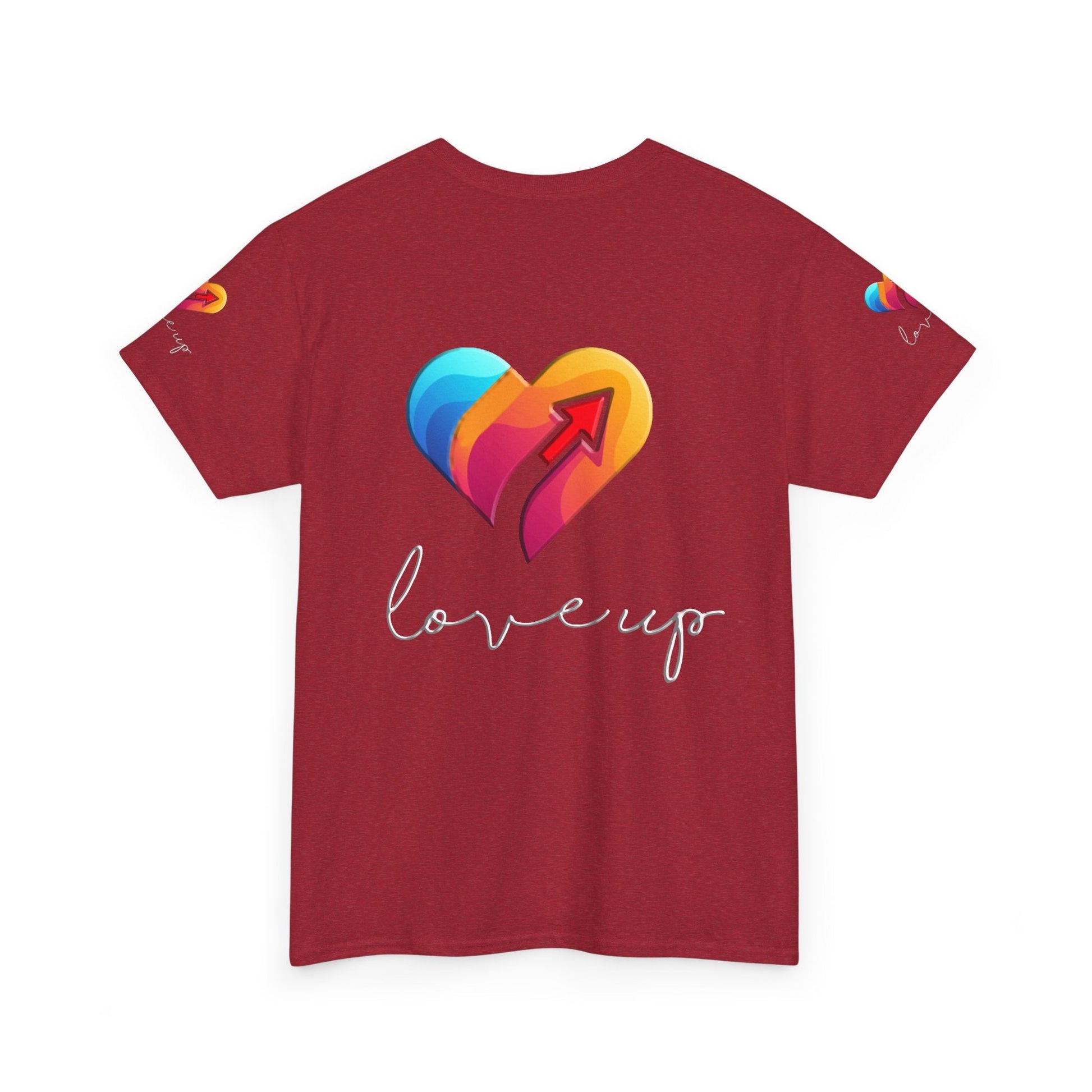 Unisex Heavy Cotton T-shirt - Love's Up Premium Comfort & Timeless Style