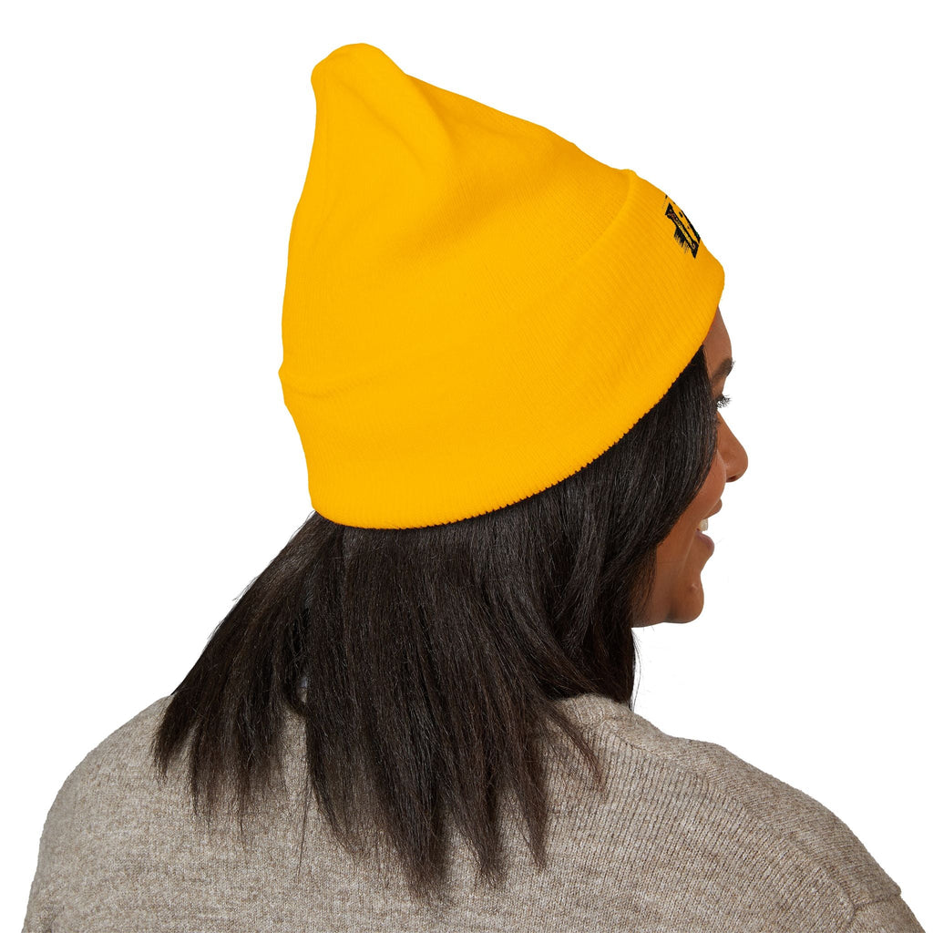 I AM Embroidered Classic Cuffed Beanie - Cozy Winter Headwear