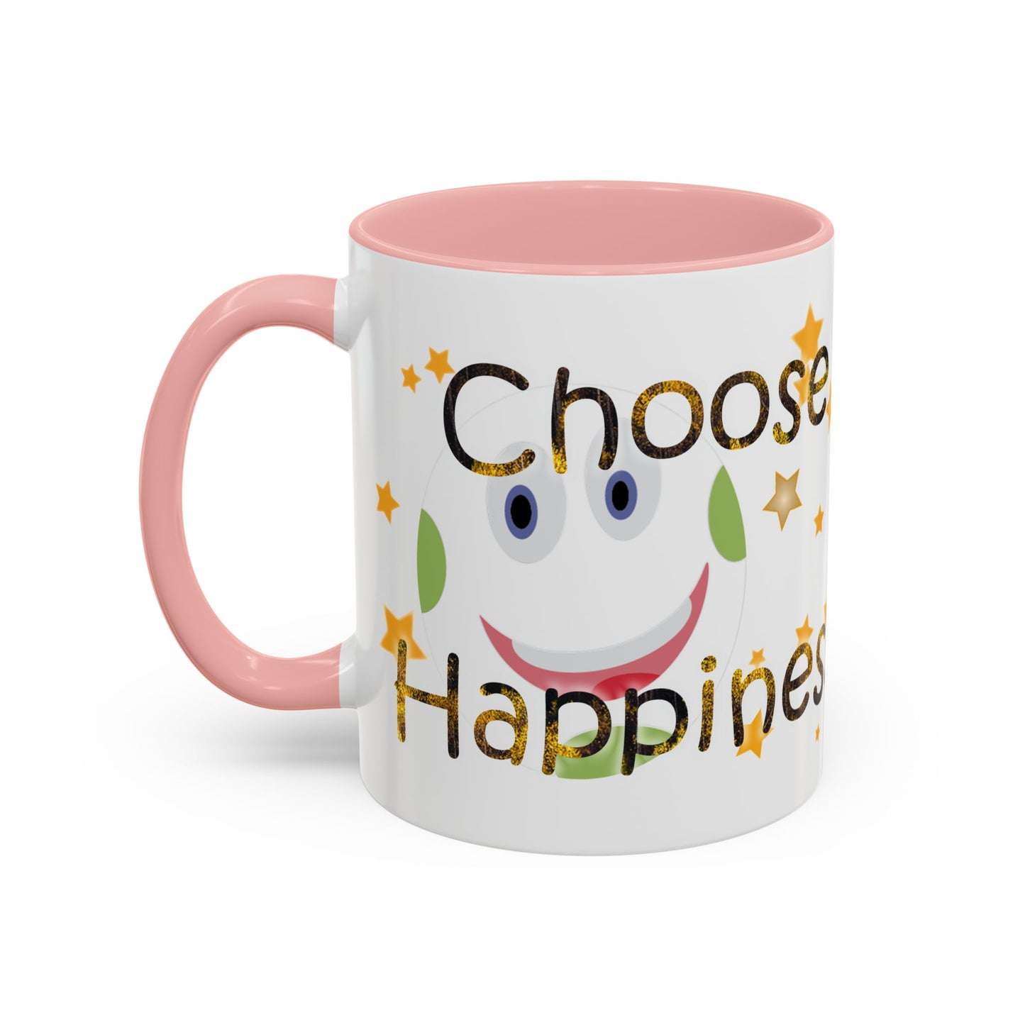 Accent Coffee Mug (11, 15oz) Choose Happiness