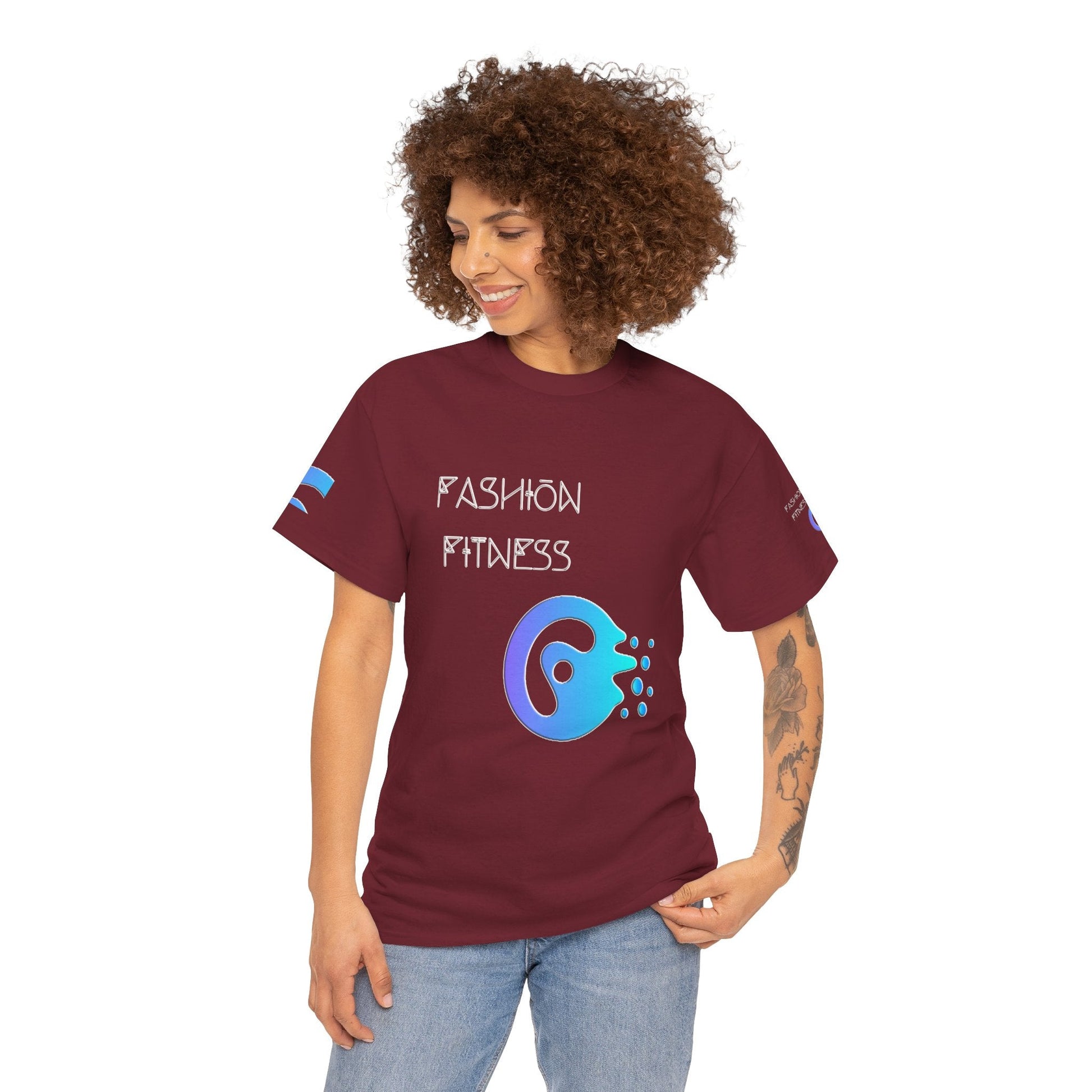 Unisex Heavy Cotton T-shirt  - Fashion Fitness Built for Everyday