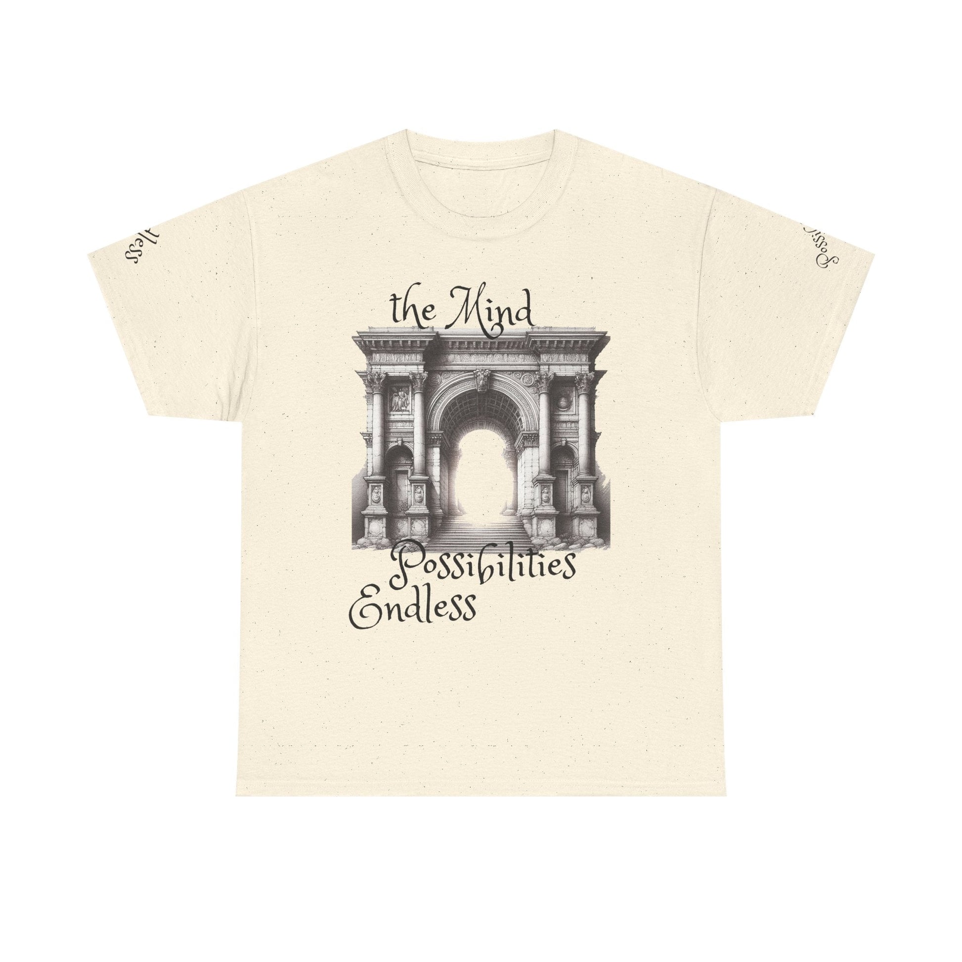 Unisex Heavy Cotton T-shirt - The Mind - Endless Possibilities Endless