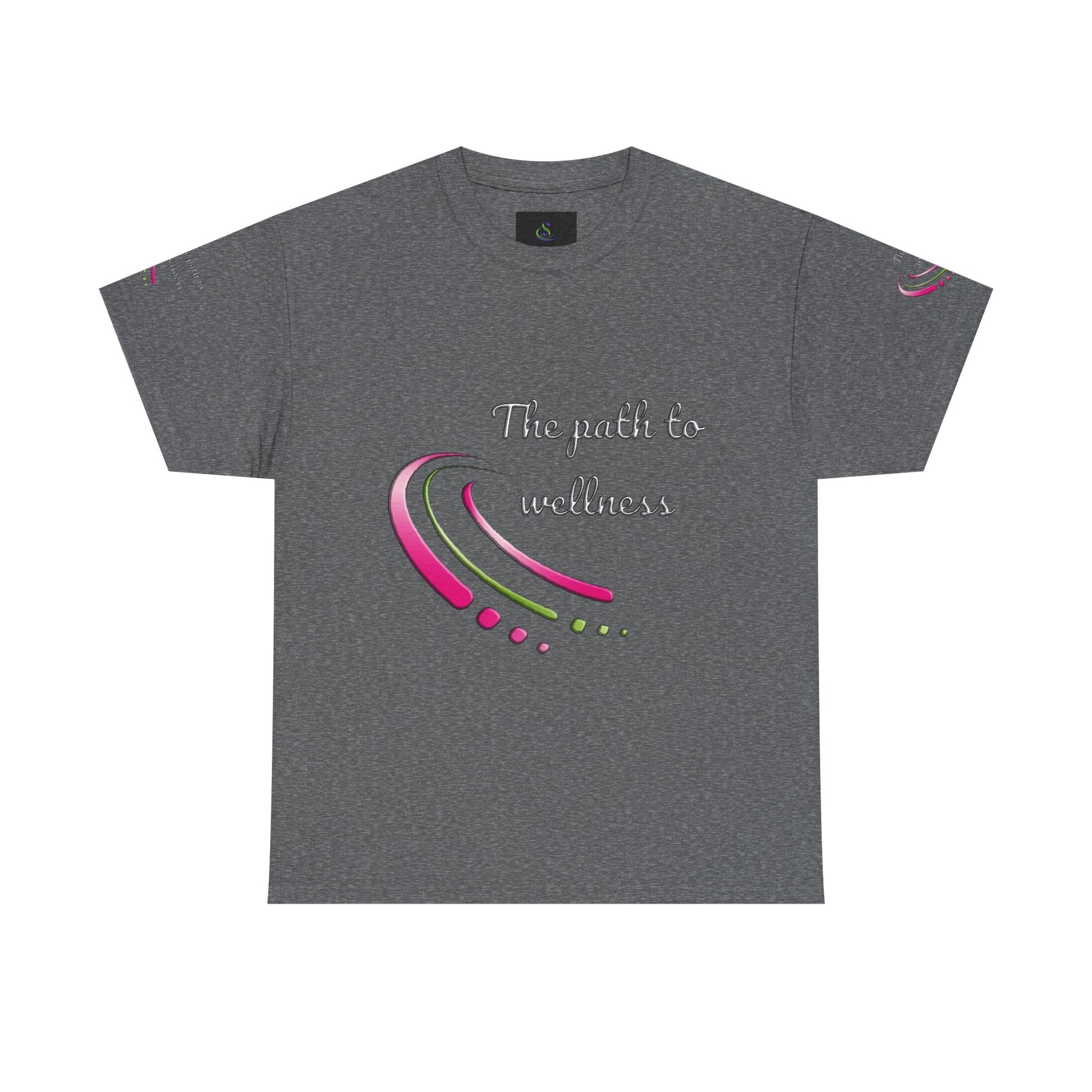 Unisex Welllness Heavy Cotton T-shirt - The Path To Wellness  Everyday