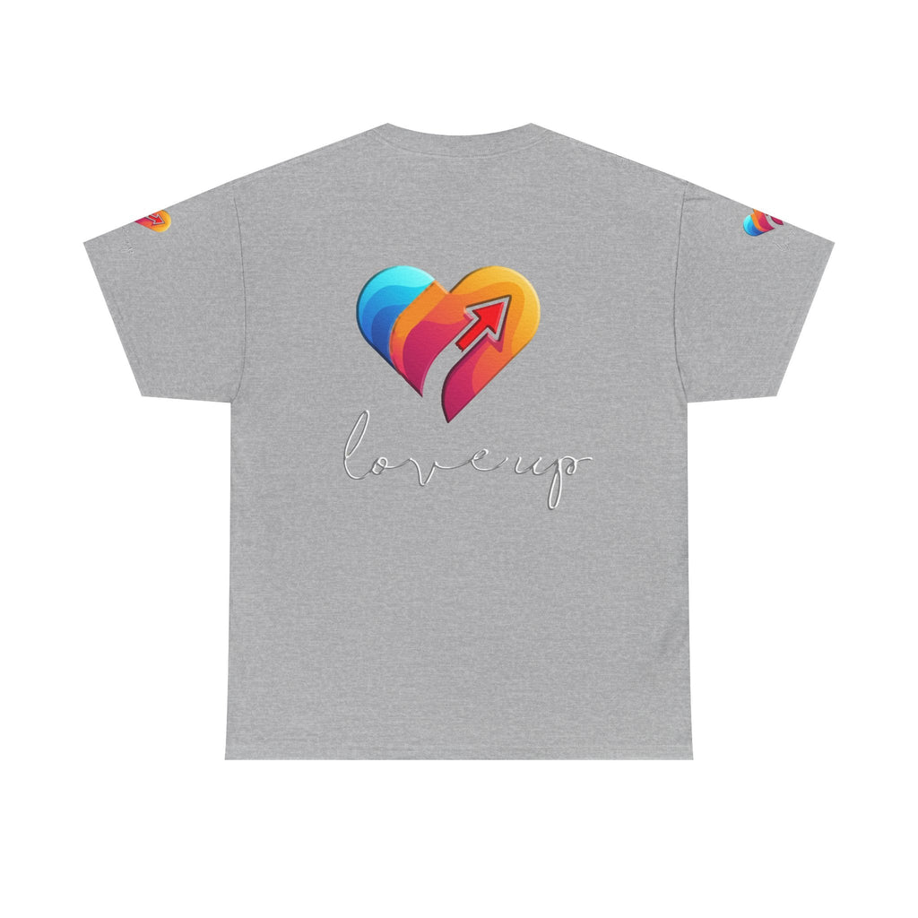 Unisex Heavy Cotton T-shirt - Love's Up Premium Comfort & Timeless Style
