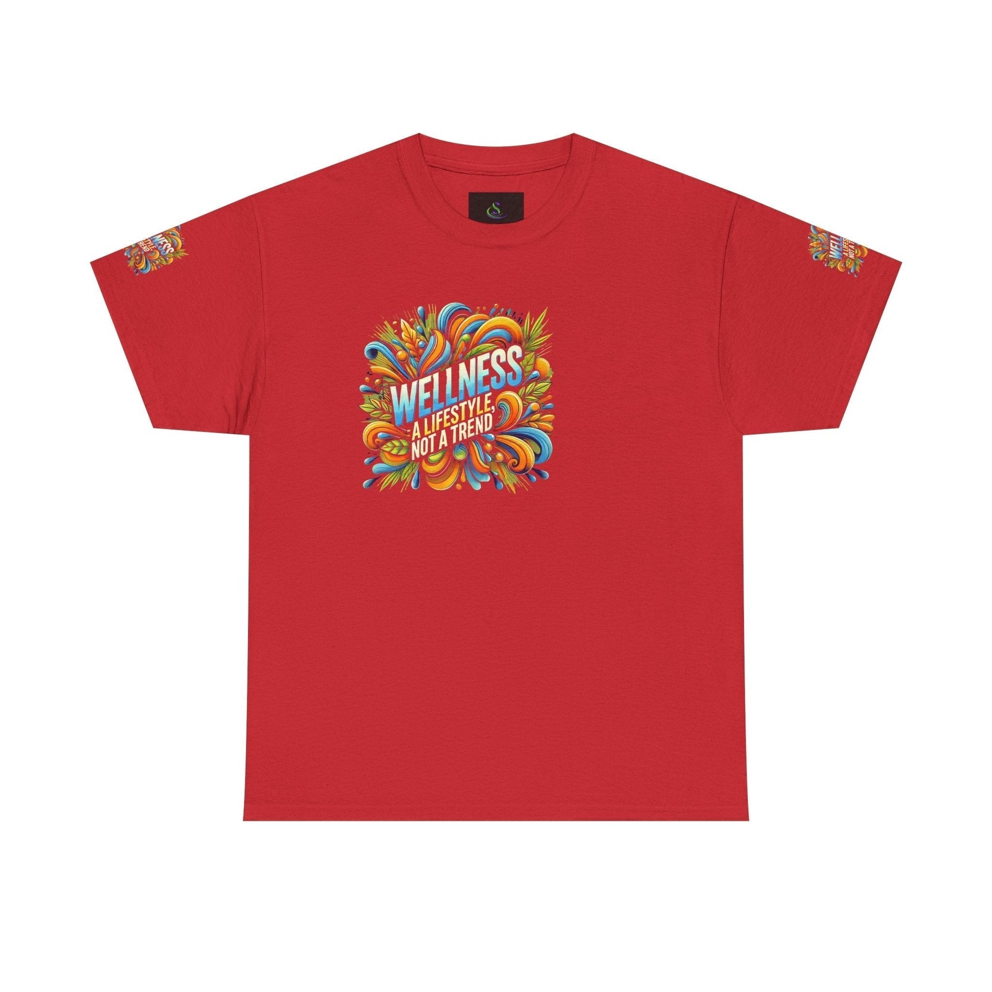 Unisex Heavy Cotton T-shirt - Wellness Is A Lifestyle Not A Trend