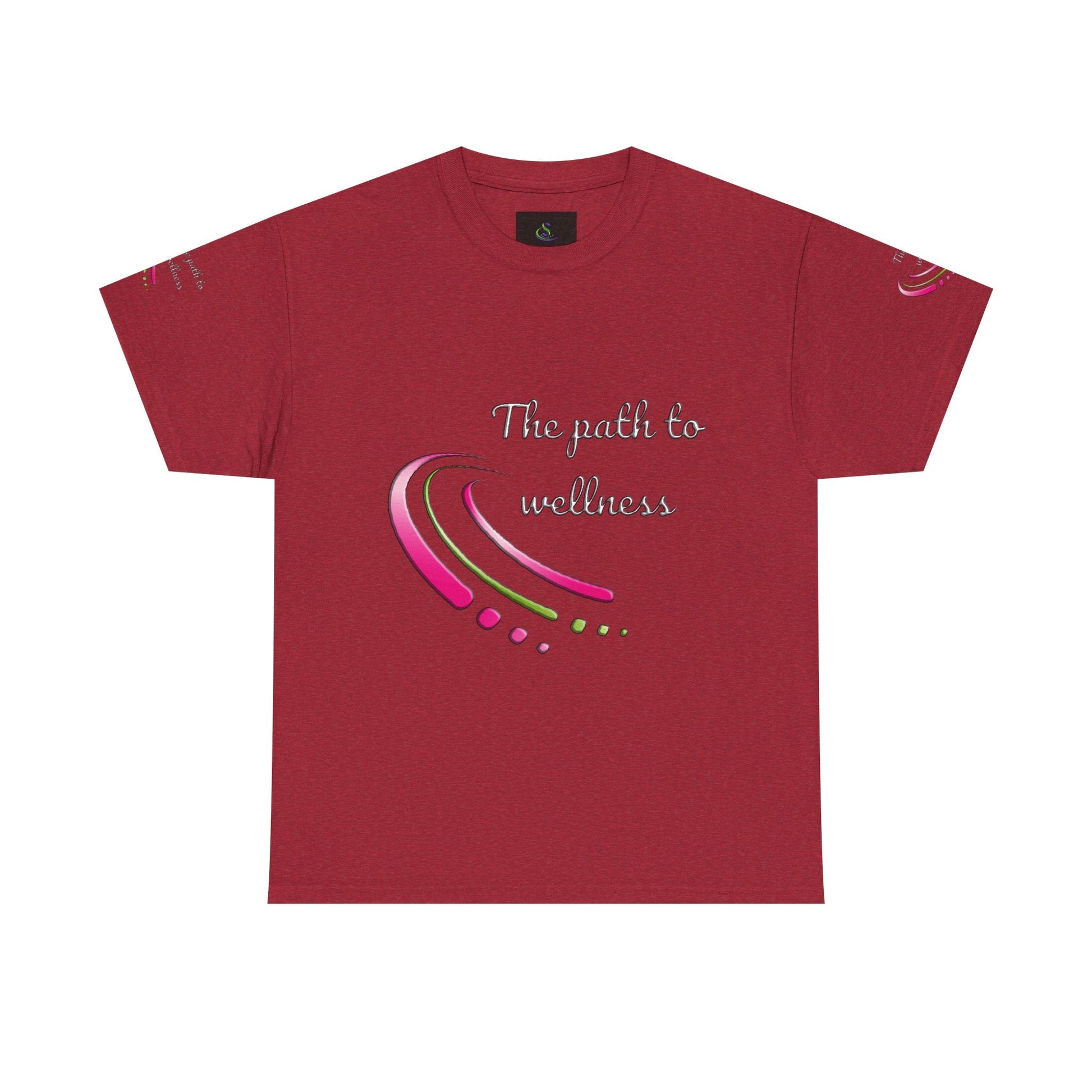 Unisex Welllness Heavy Cotton T-shirt - The Path To Wellness  Everyday