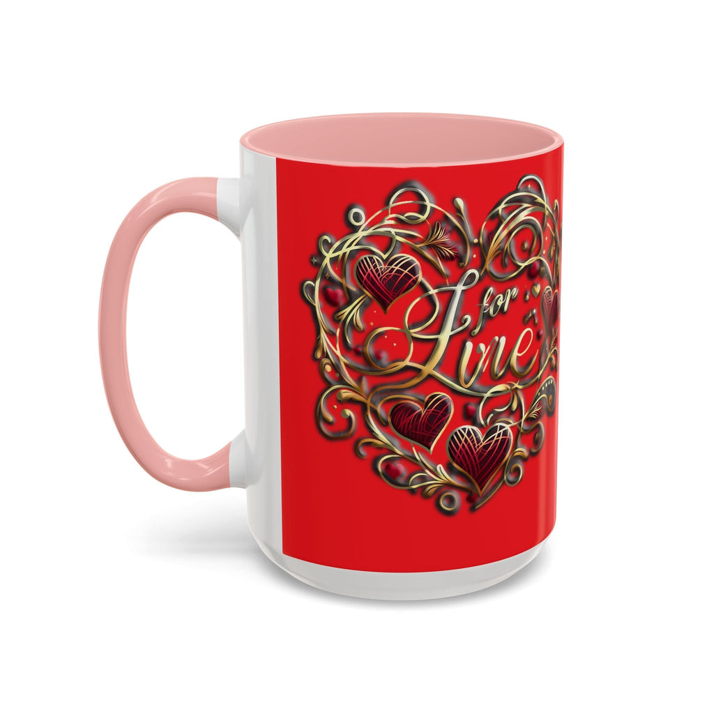 Accent Coffee Mug - (11, 15oz) Valentine Mug Mixed Stylish Ceramic