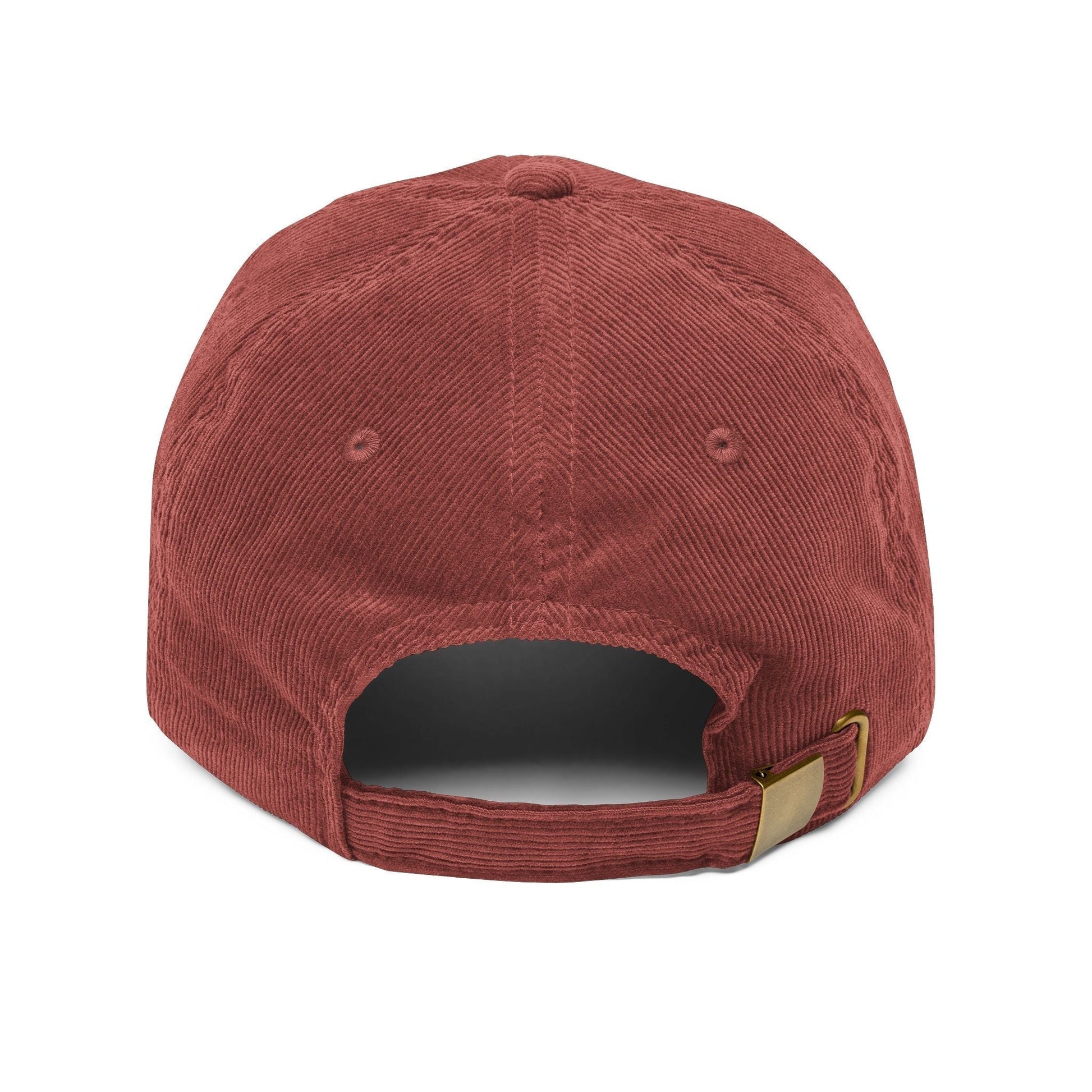 Vintage Corduroy Cap with Embroidery - Stylish Retro Hat for Every Occasion