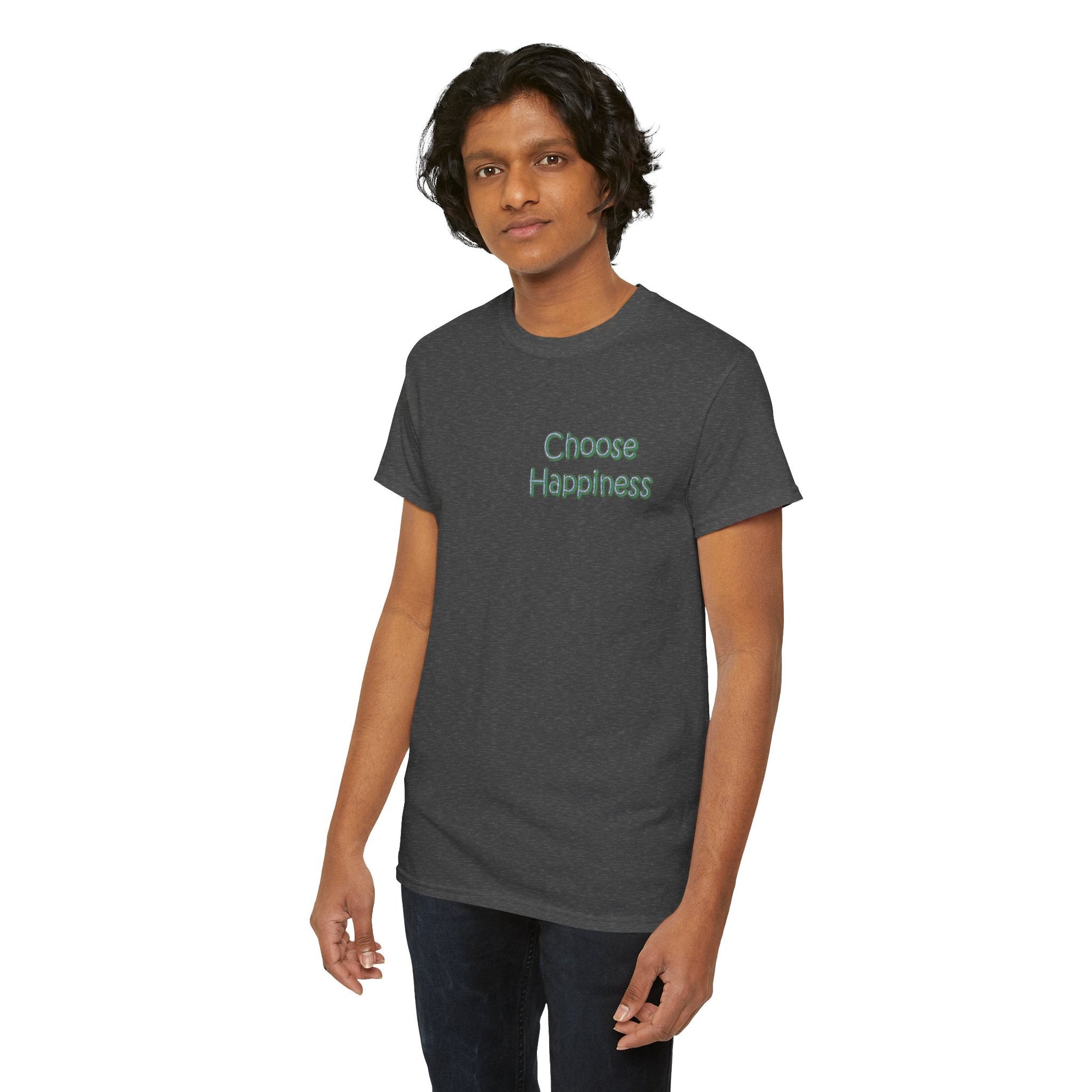 Unisex Heavy Cotton T-shirt - Radiate Positivity Its Free