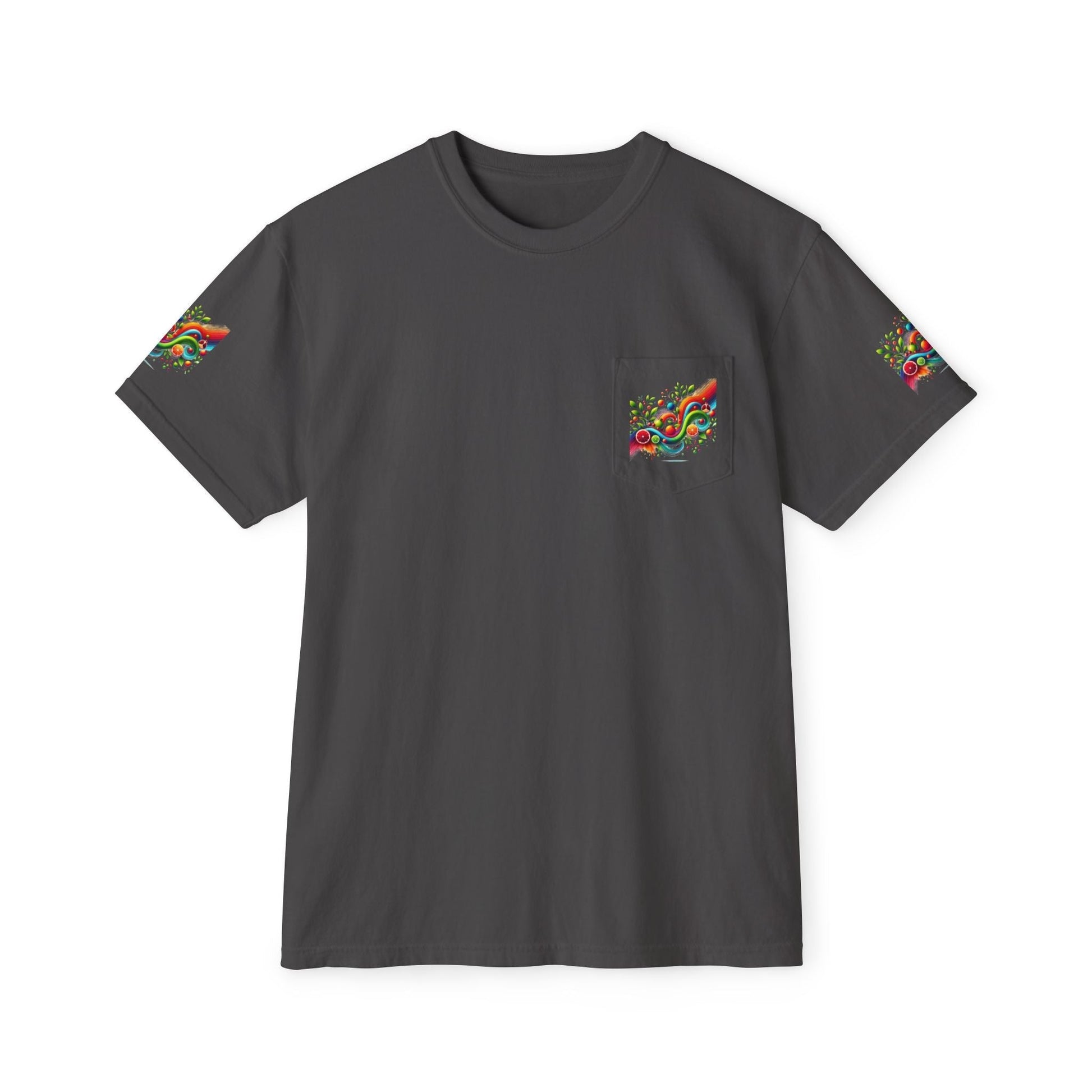 Unisex Garment-Dyed Pocket t-shirt -  Beauty - In Simple Design