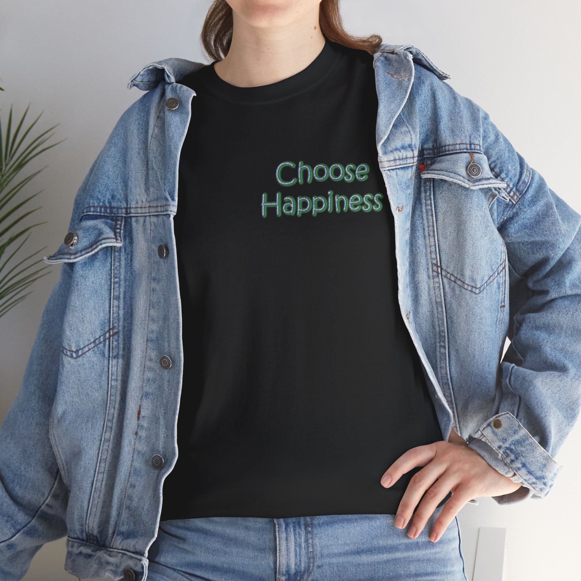 Unisex Heavy Cotton T-shirt - Radiate Positivity Its Free