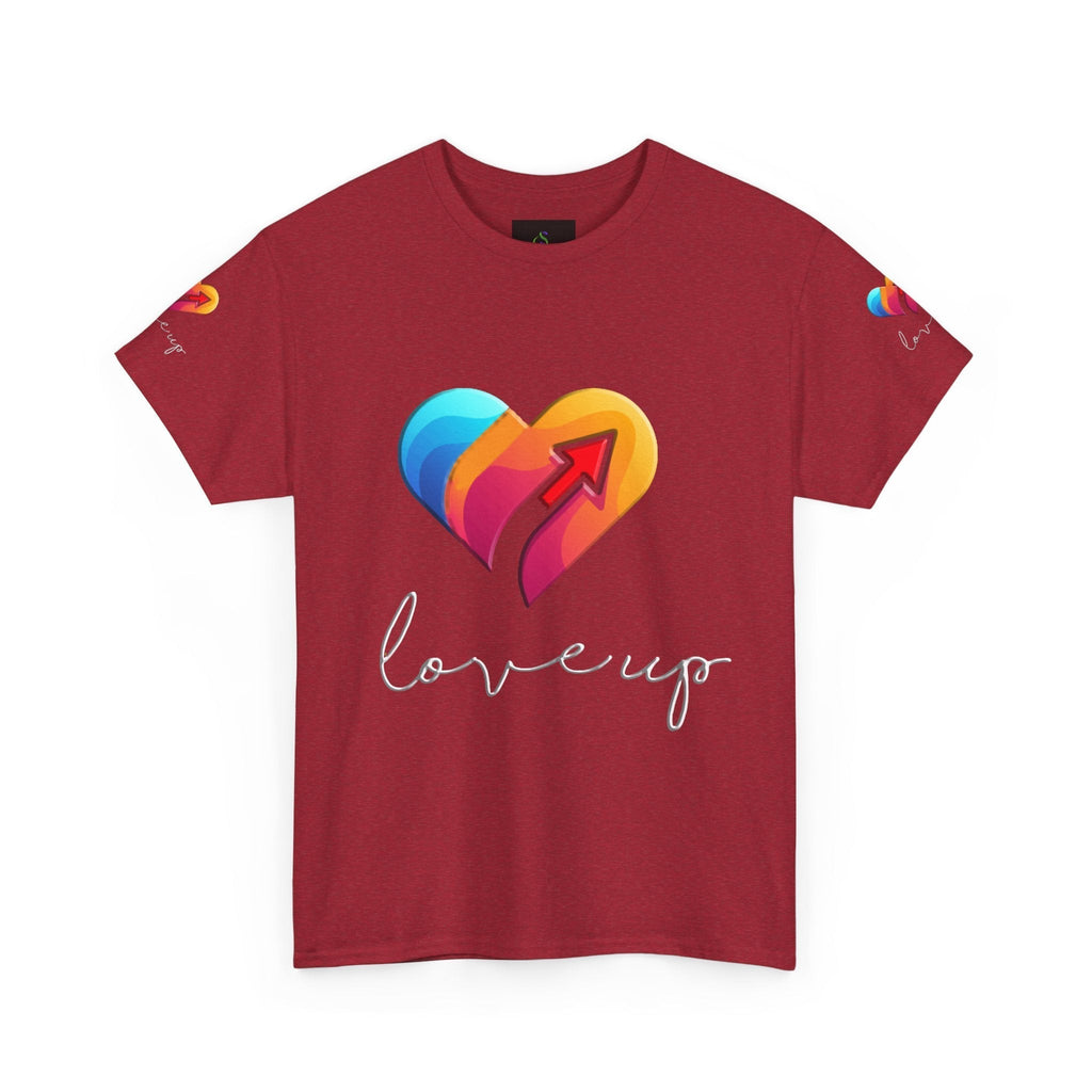 Unisex Heavy Cotton T-shirt - Love's Up Premium Comfort & Timeless Style
