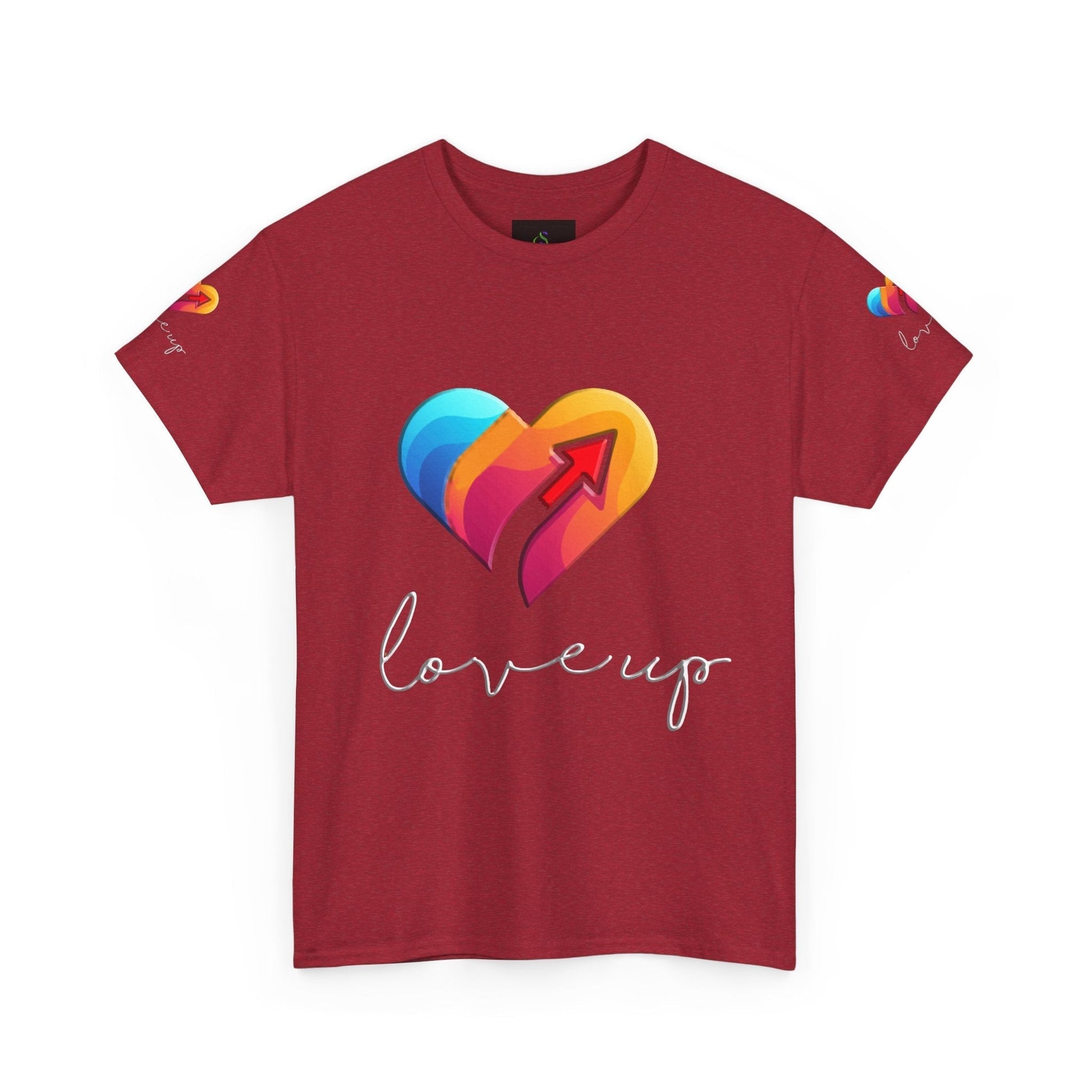 Unisex Heavy Cotton T-shirt - Love's Up Premium Comfort & Timeless Style