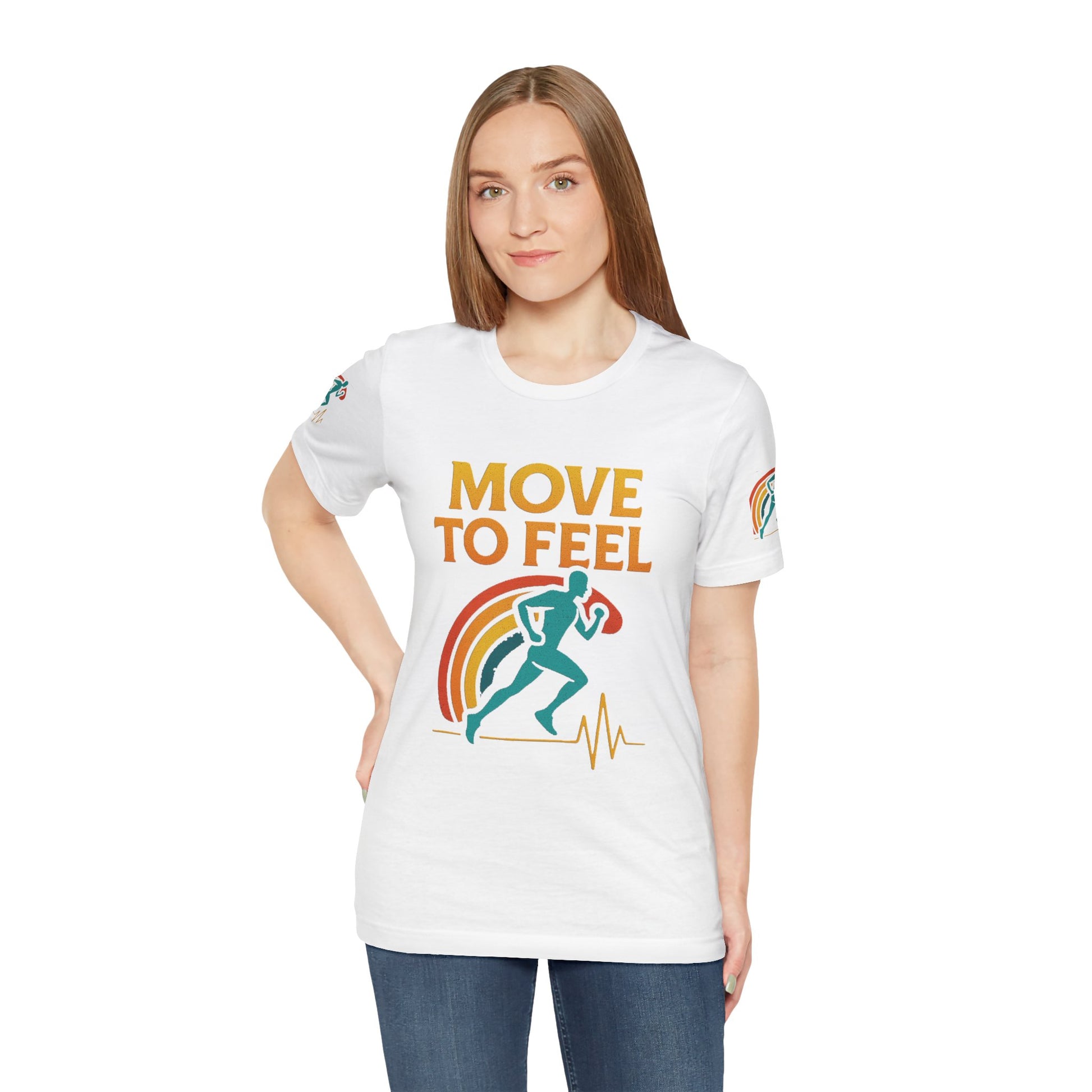 Unisex Fitness Motivational t-shirt | Inspire Move To Feel Active Style