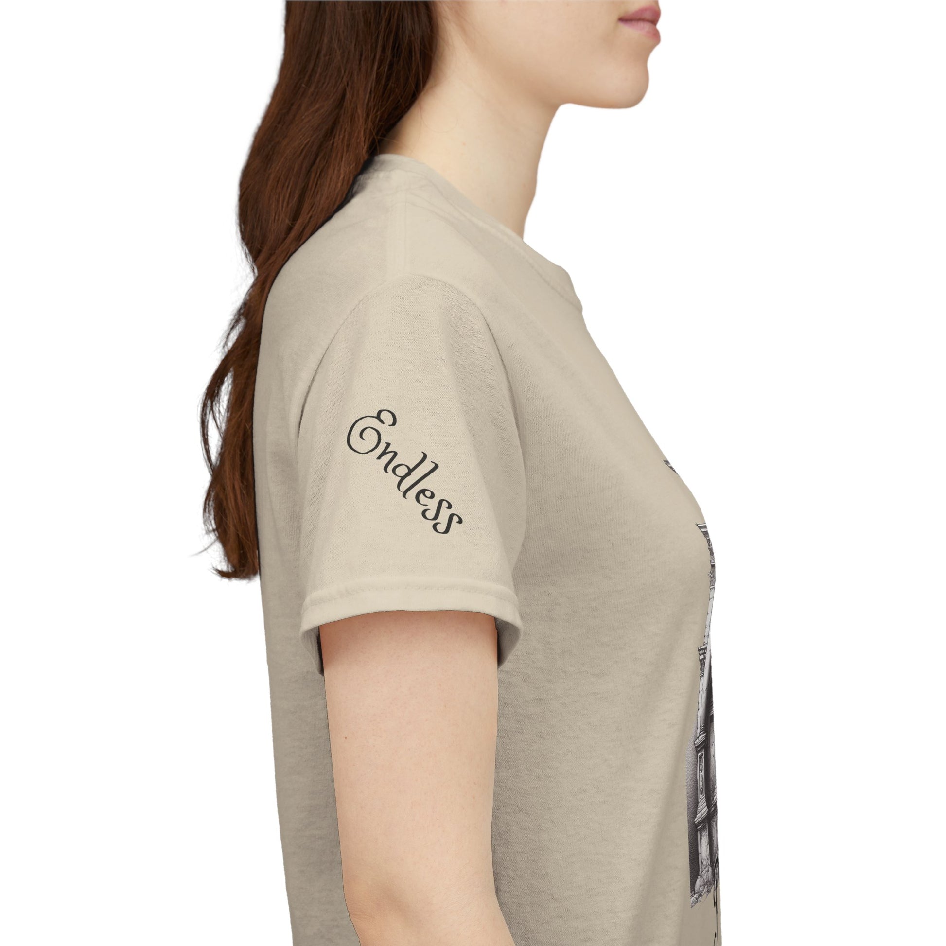 Unisex Heavy Cotton T-shirt - The Mind - Endless Possibilities Endless