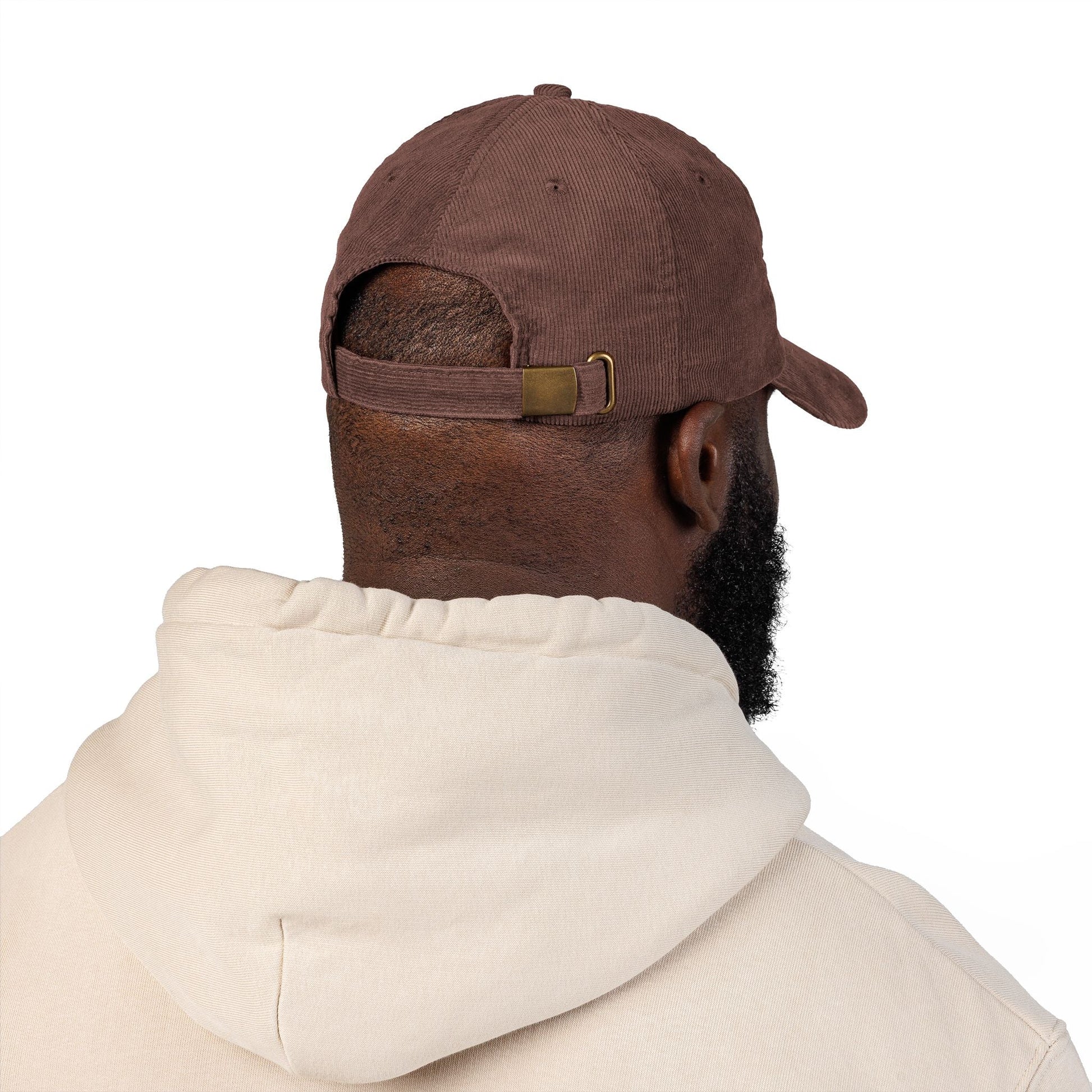 Vintage Corduroy Cap with I AM Embroidery | Trendy Bohemian Hat